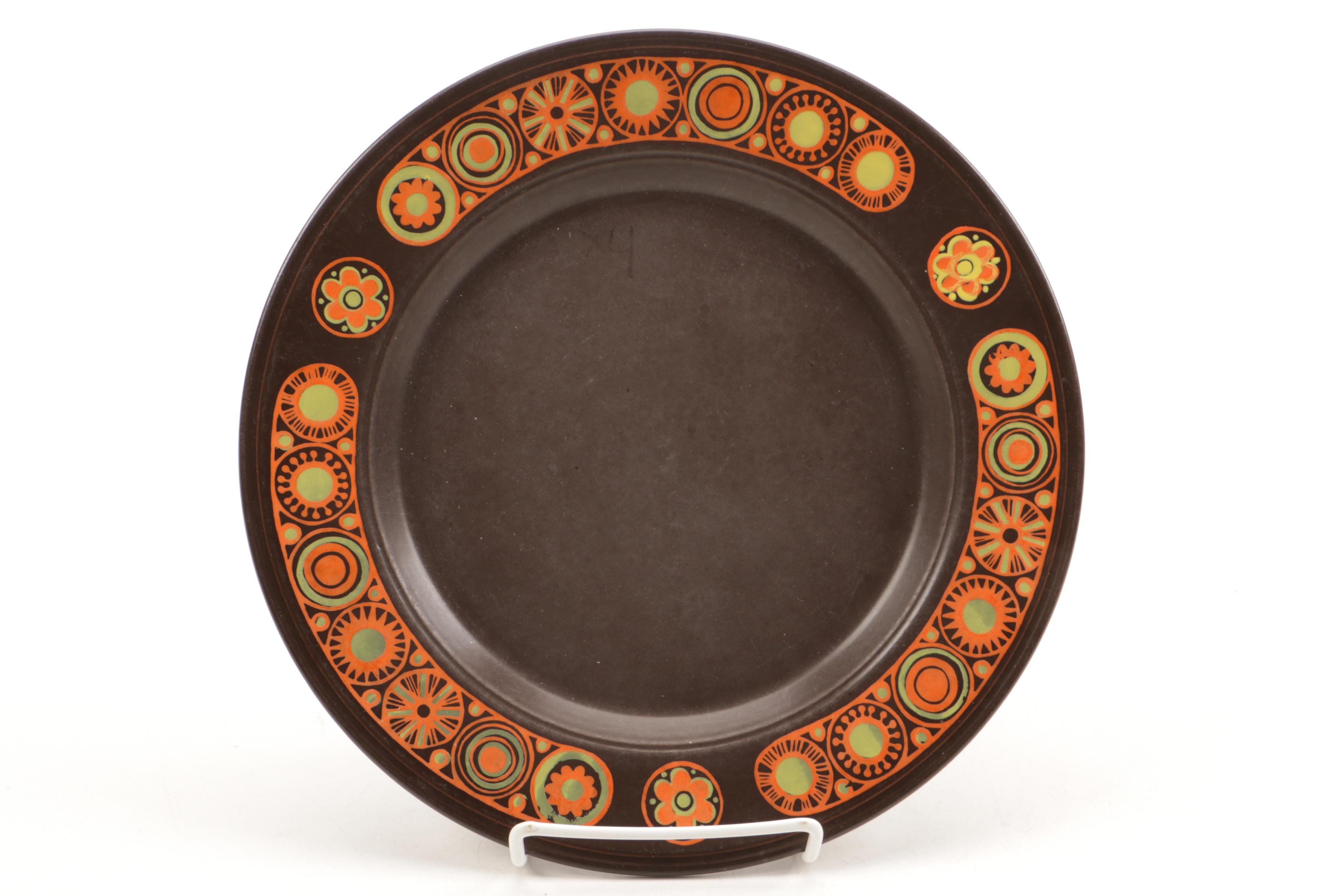 Vintage Staffordshire Pottery "Hermes" Ironstone Plates