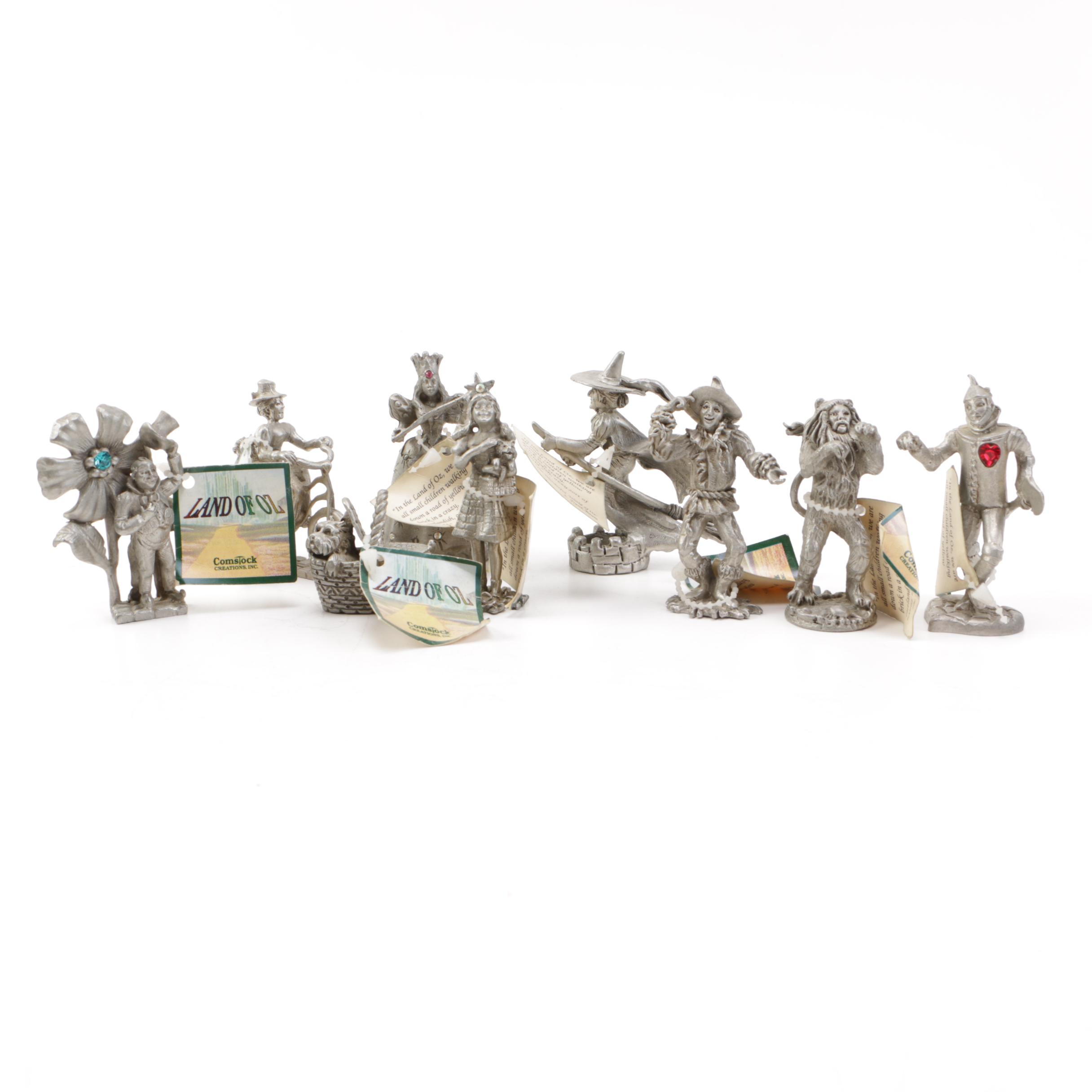 Comstock Creations Pewter Land of Oz Figurines