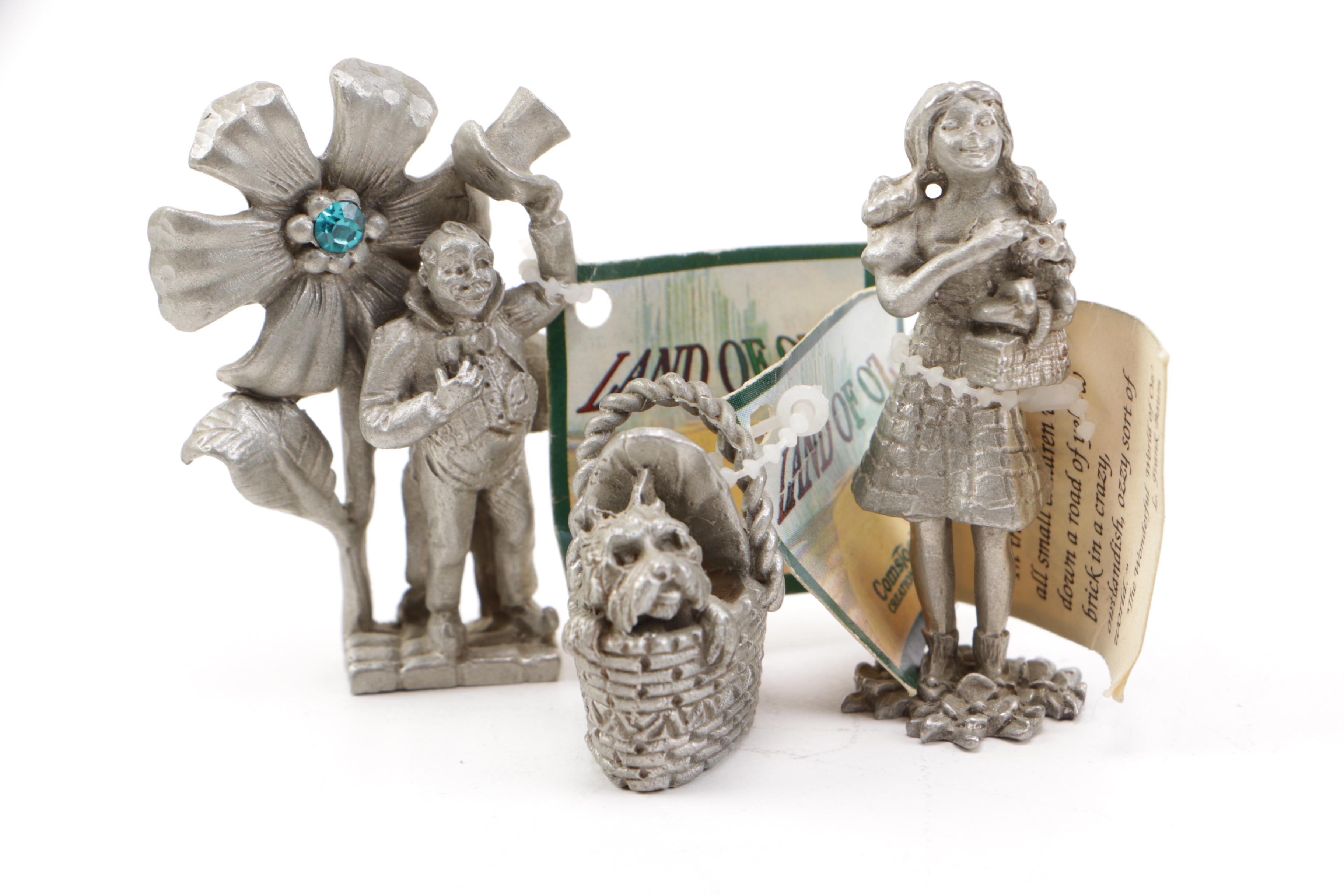 Comstock Creations Pewter Land of Oz Figurines