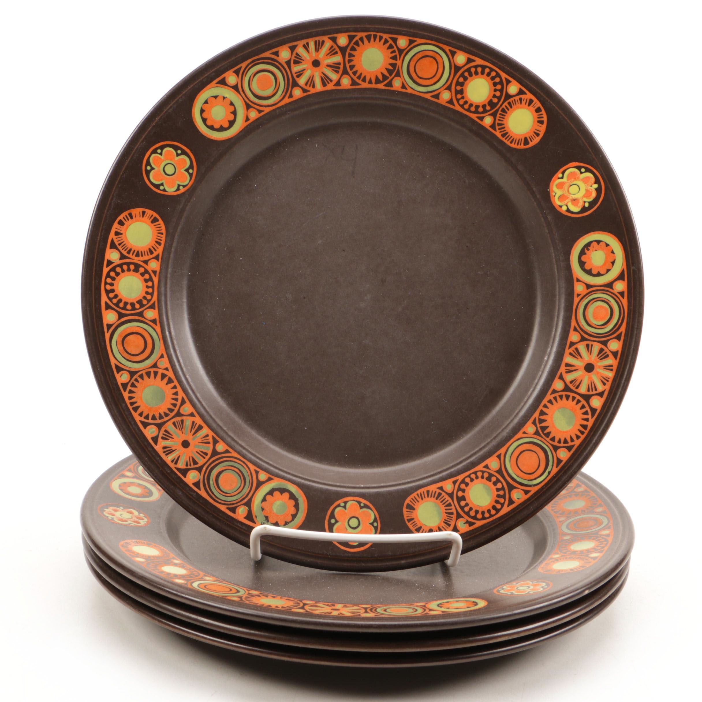 Vintage Staffordshire Pottery "Hermes" Ironstone Plates