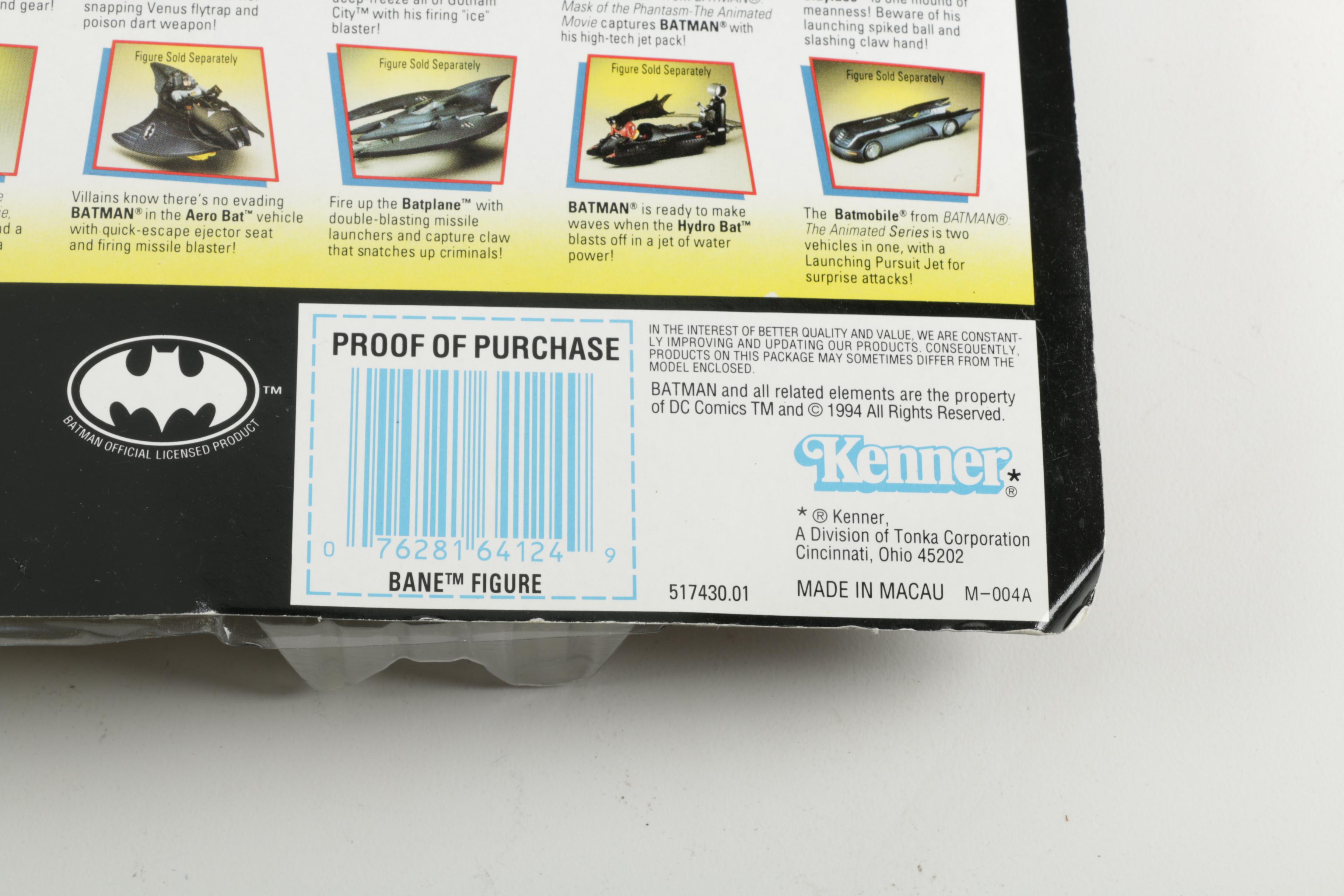 Collection of "Batman The Animated Series" Action Figures