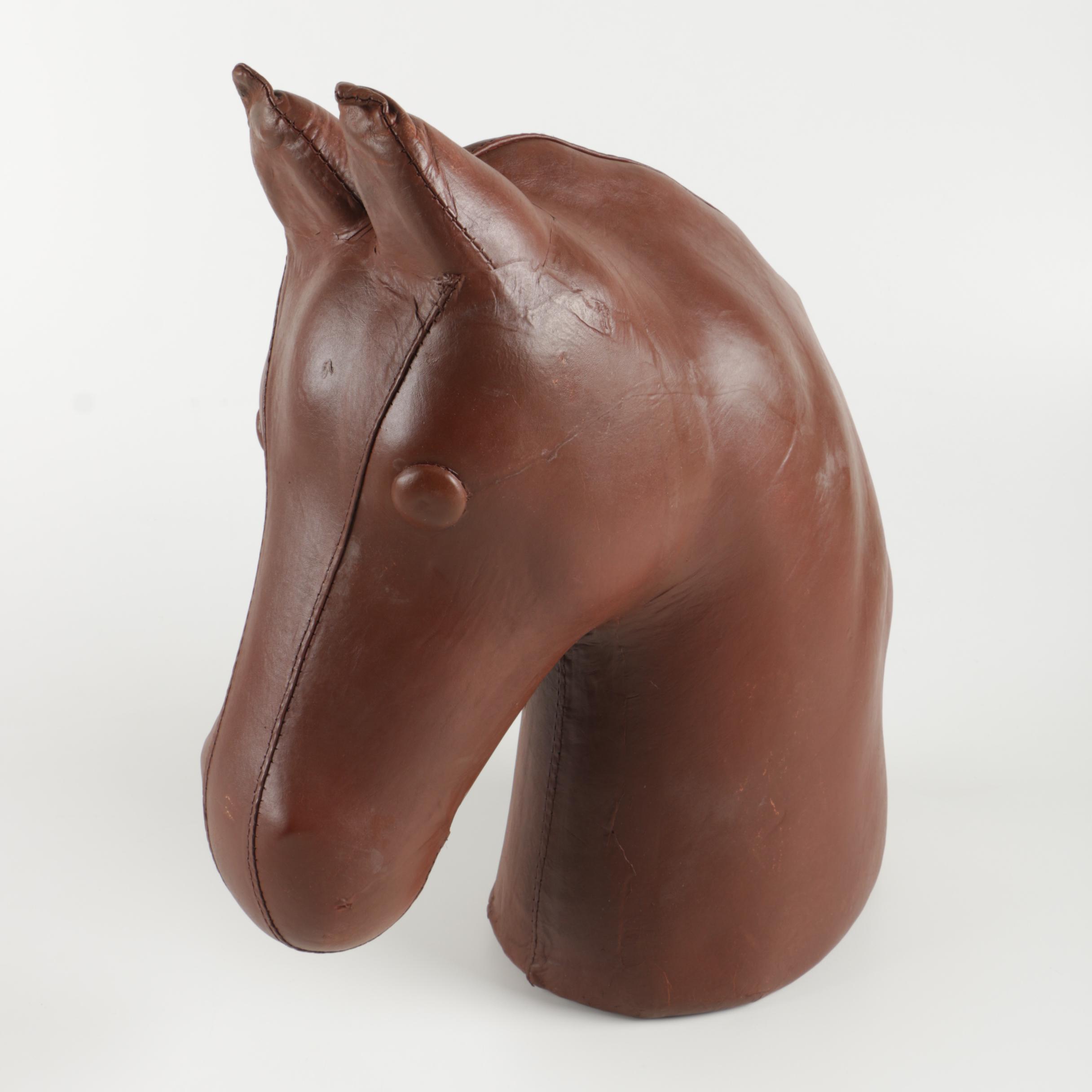 Leather Horse Head