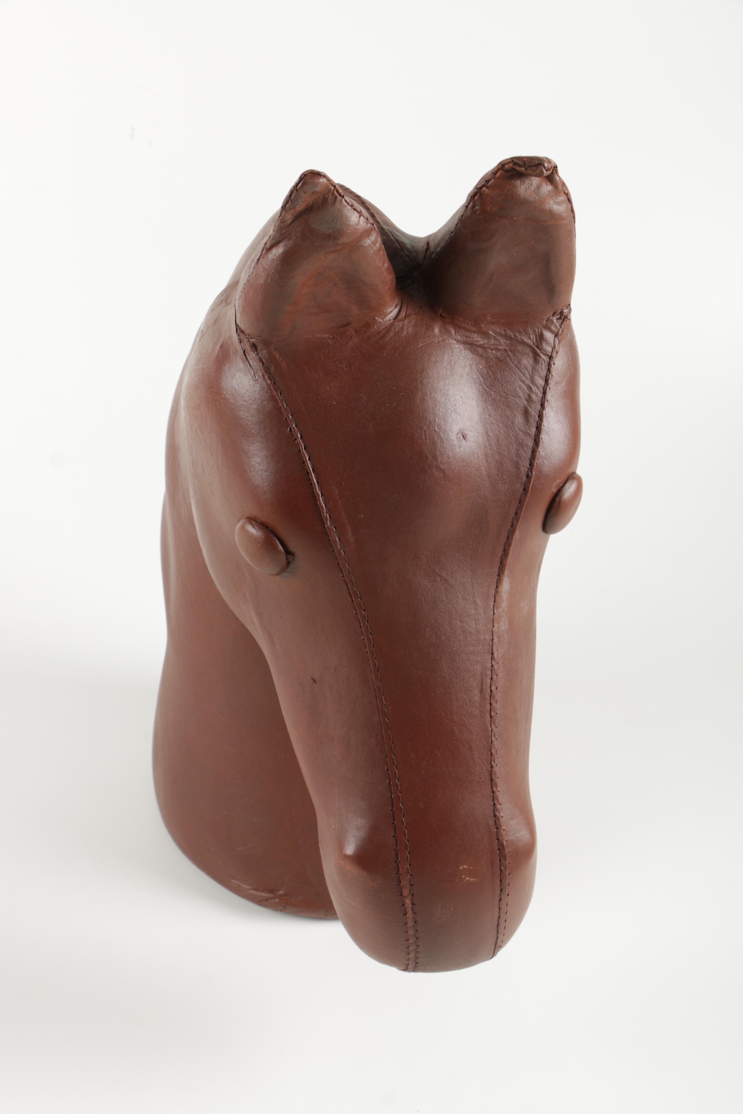 Leather Horse Head