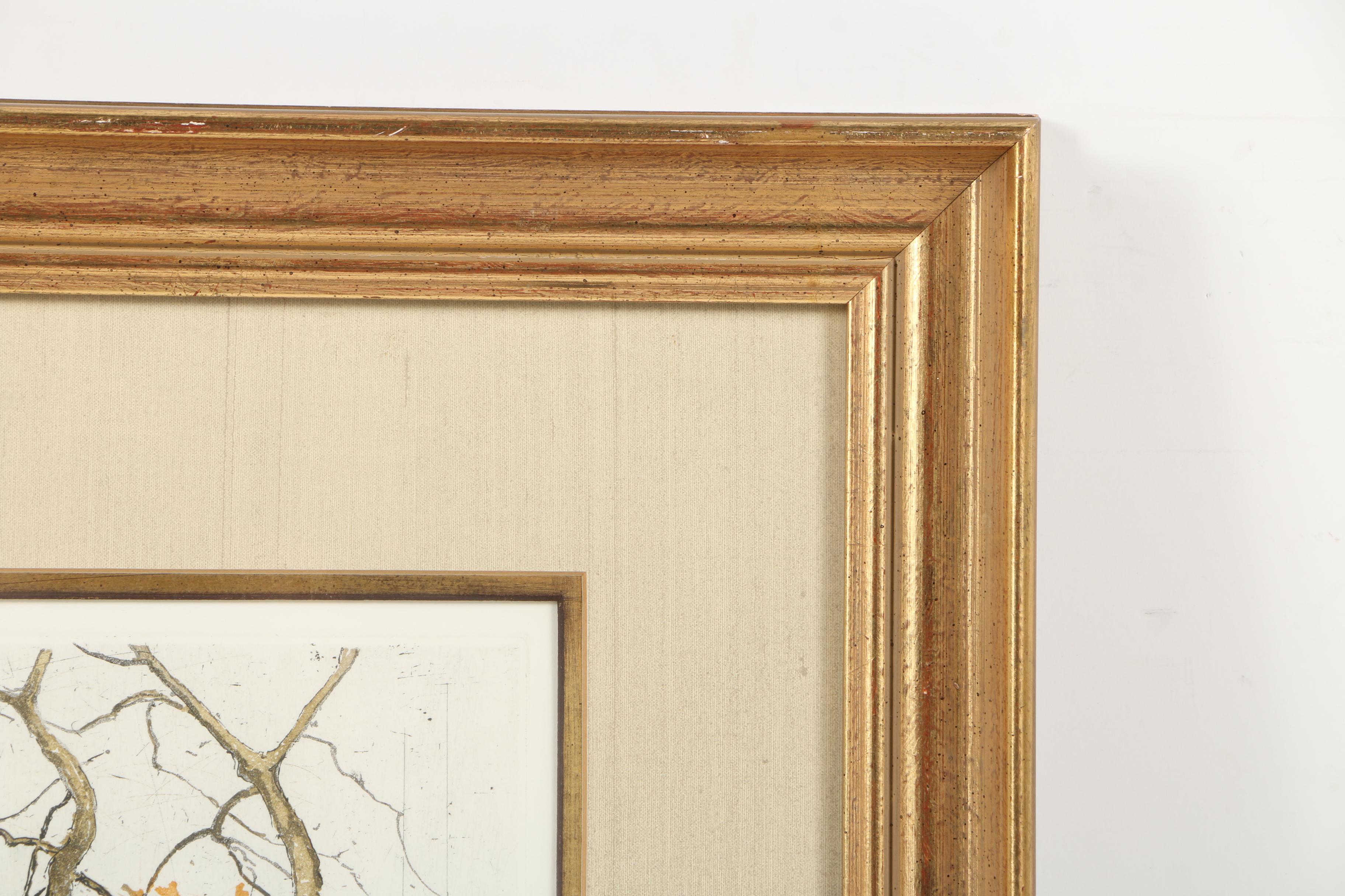 Robert Kasimir Etching with Aquatint "New York, Empire State Building"