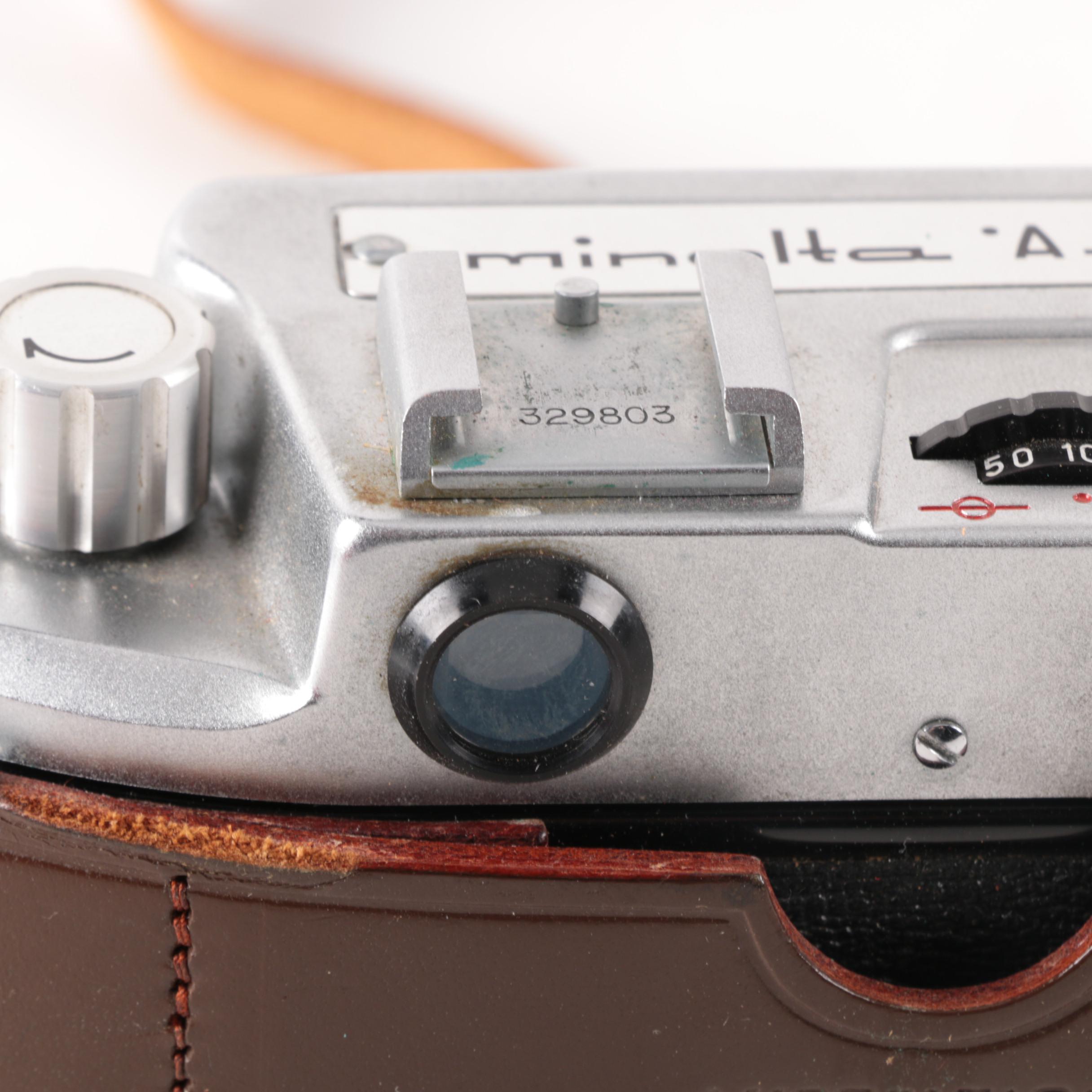 Vintage Minolta A-2 35 MM Film Camera