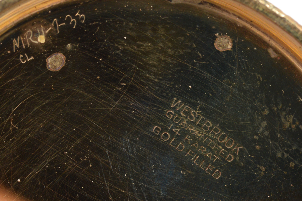 Nidor Vintage 14K Gold Filled Pocket Watch