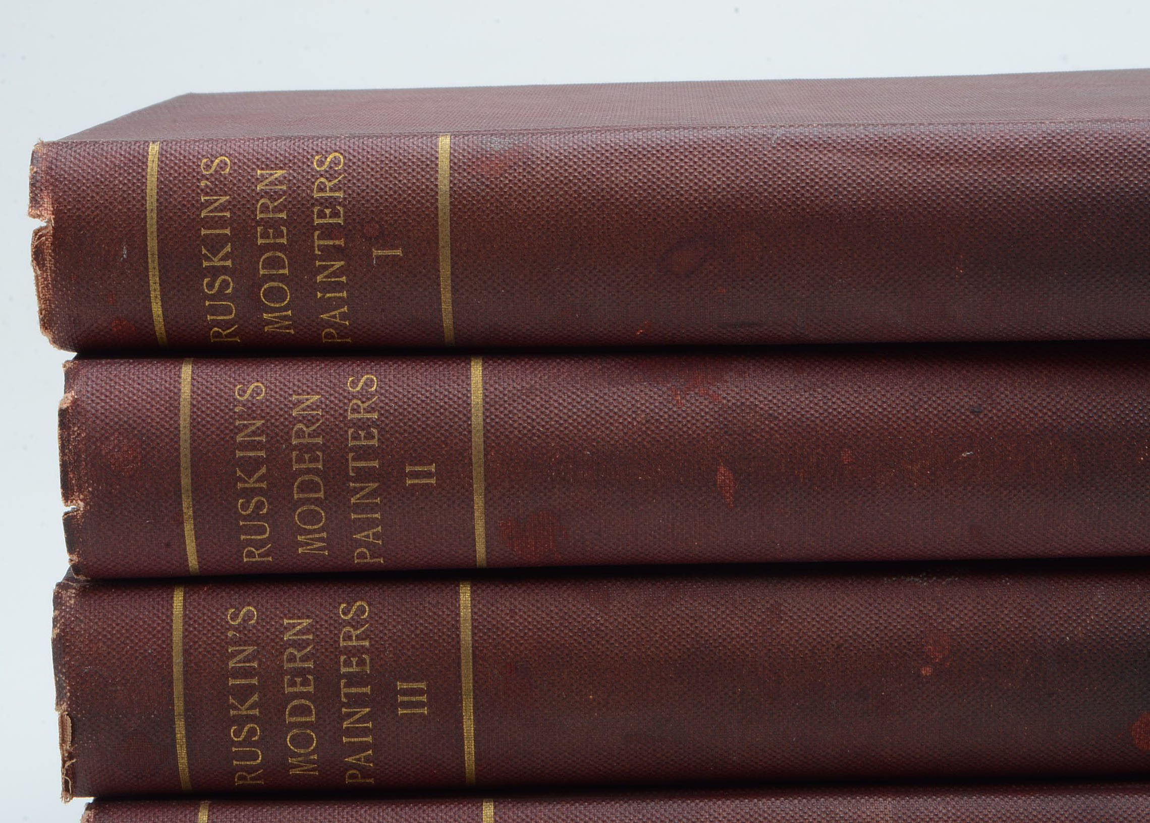 1873 "Ruskin's Modern Painters" in Five Volumes