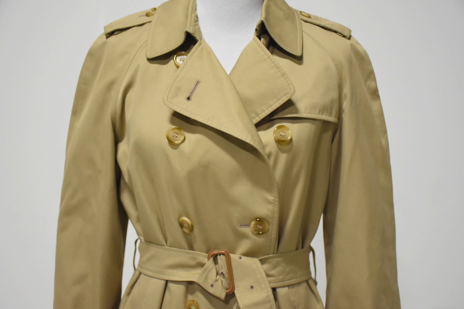 Burberrys Cotton Gaberdine Trench Coat with Removable Wool Lining