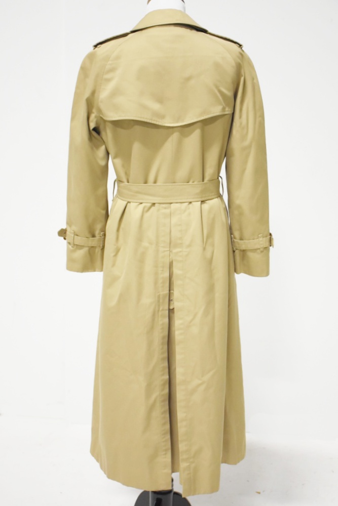 Burberrys Cotton Gaberdine Trench Coat with Removable Wool Lining