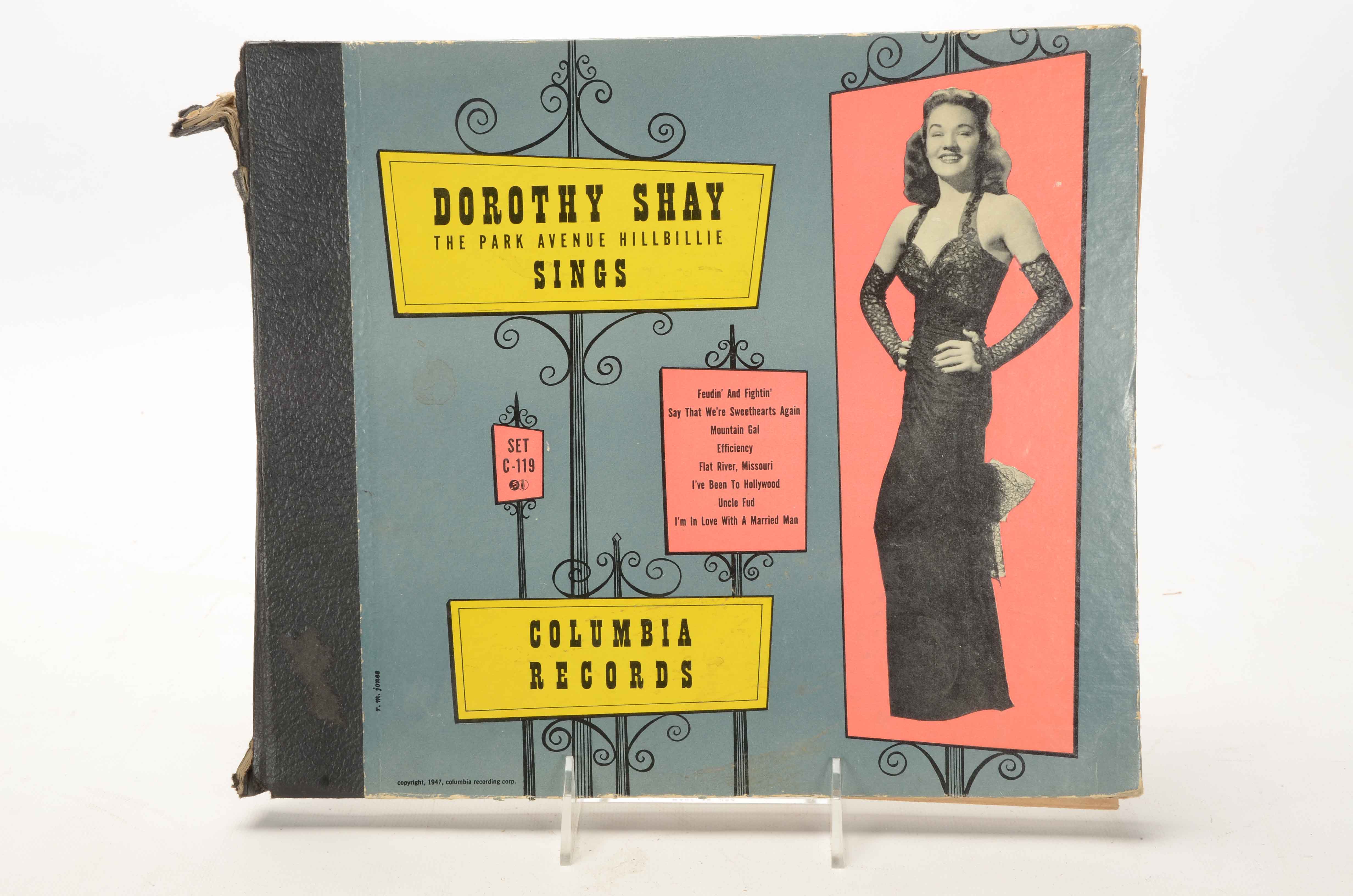 Dorothy Shay, Other Vintage 78 rpm Record Albums