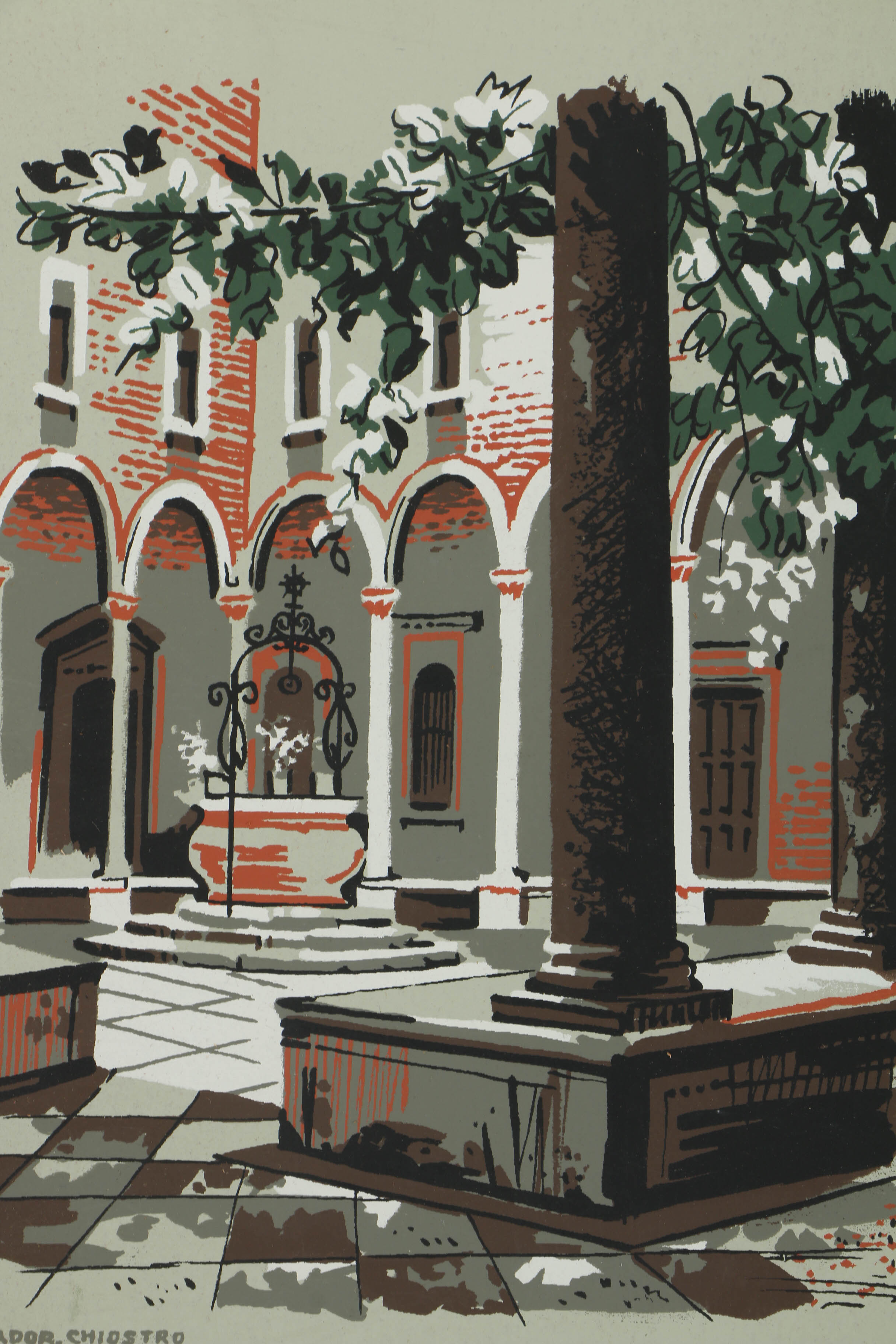 Collection of Mark Coomer Serigraphs on Boards of Genre Scenes