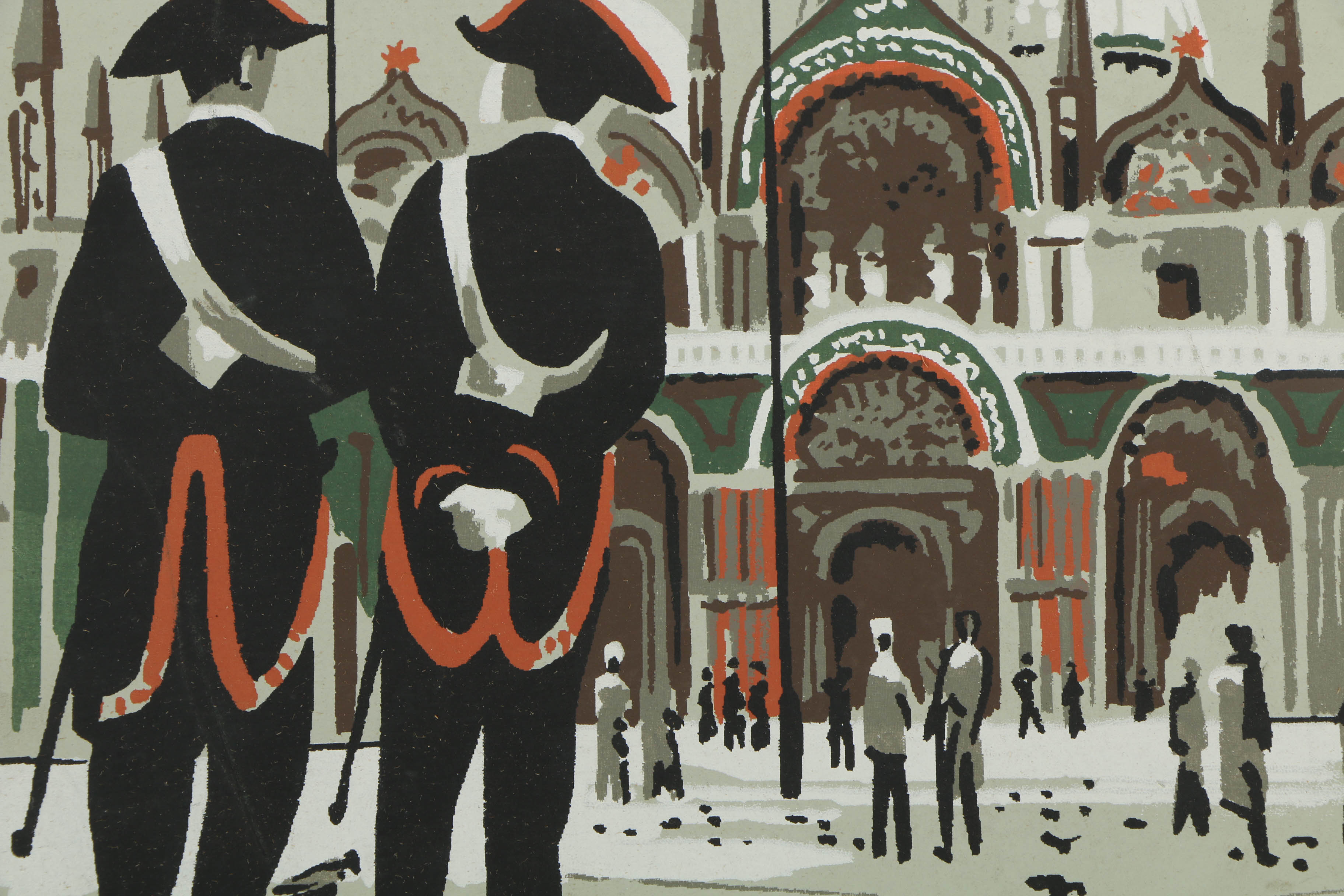 Collection of Mark Coomer Serigraphs on Boards of Genre Scenes