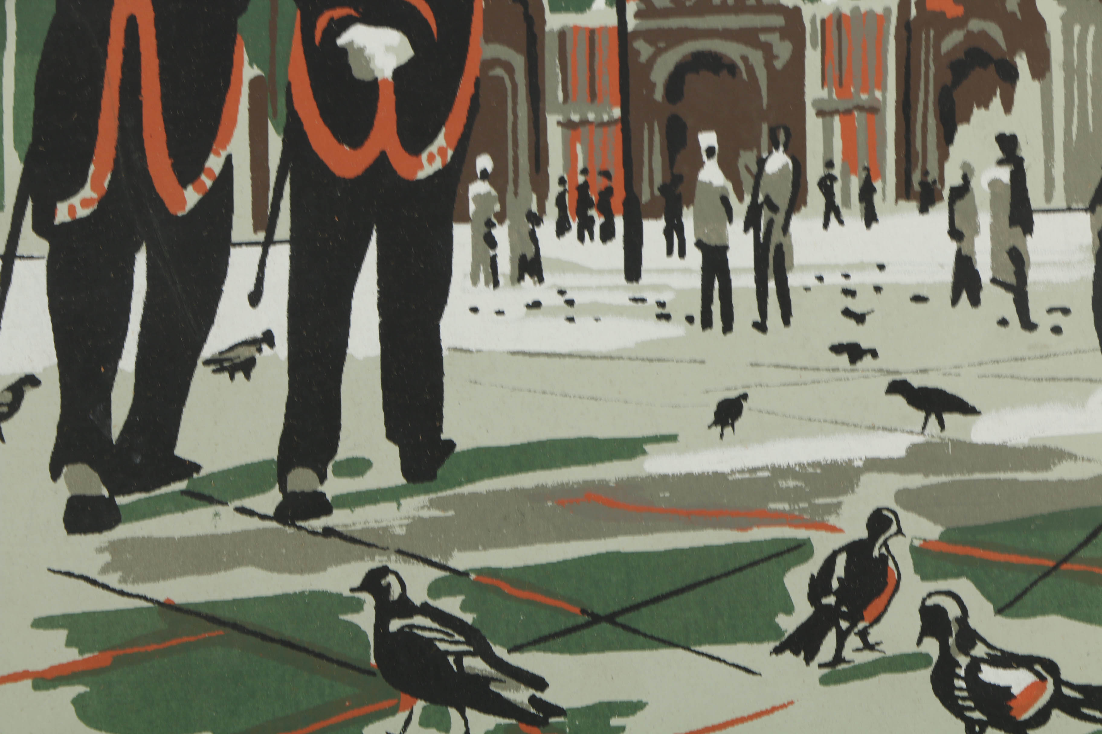 Collection of Mark Coomer Serigraphs on Boards of Genre Scenes