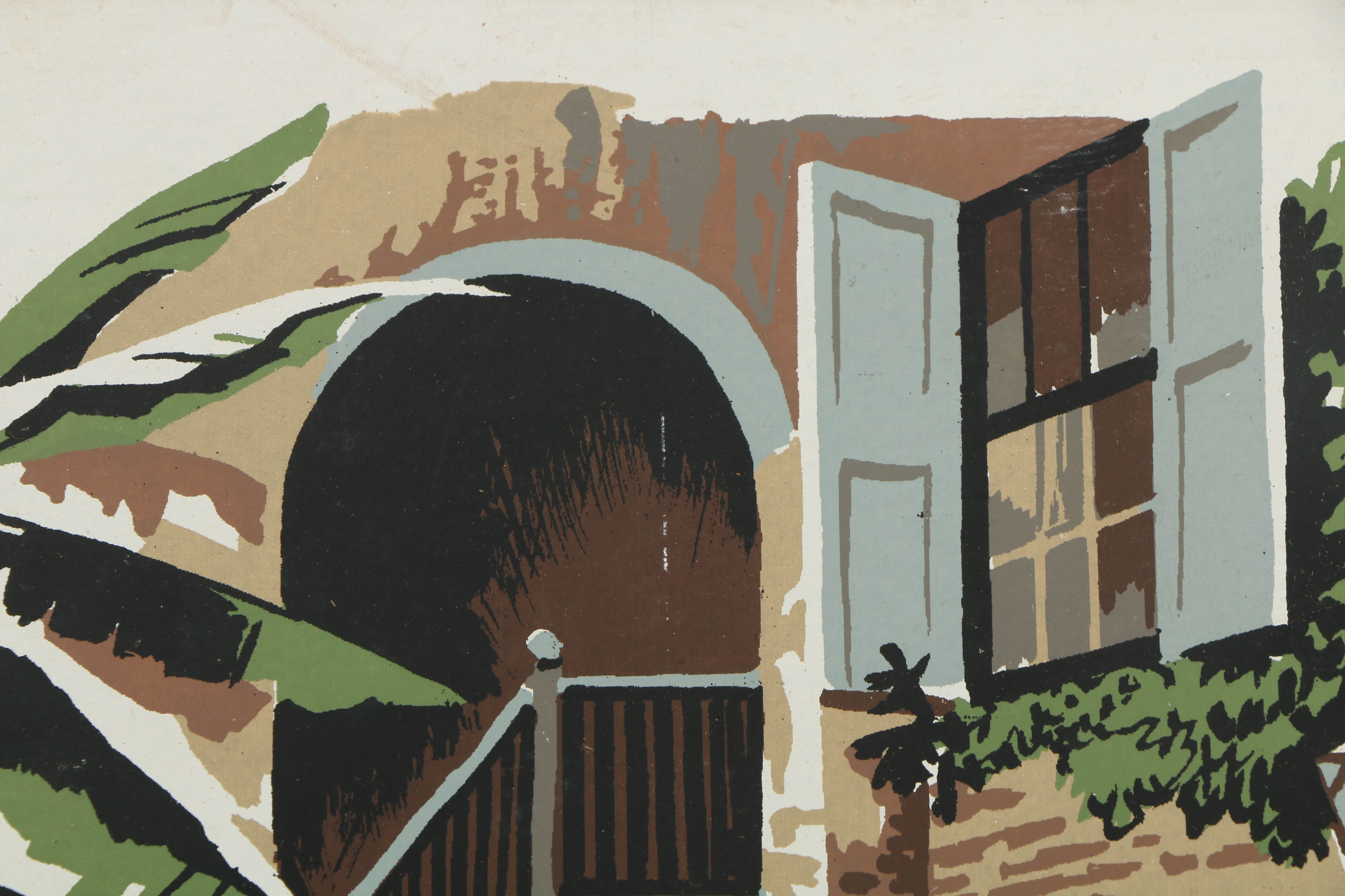 Collection of Mark Coomer Serigraphs on Boards of Genre Scenes