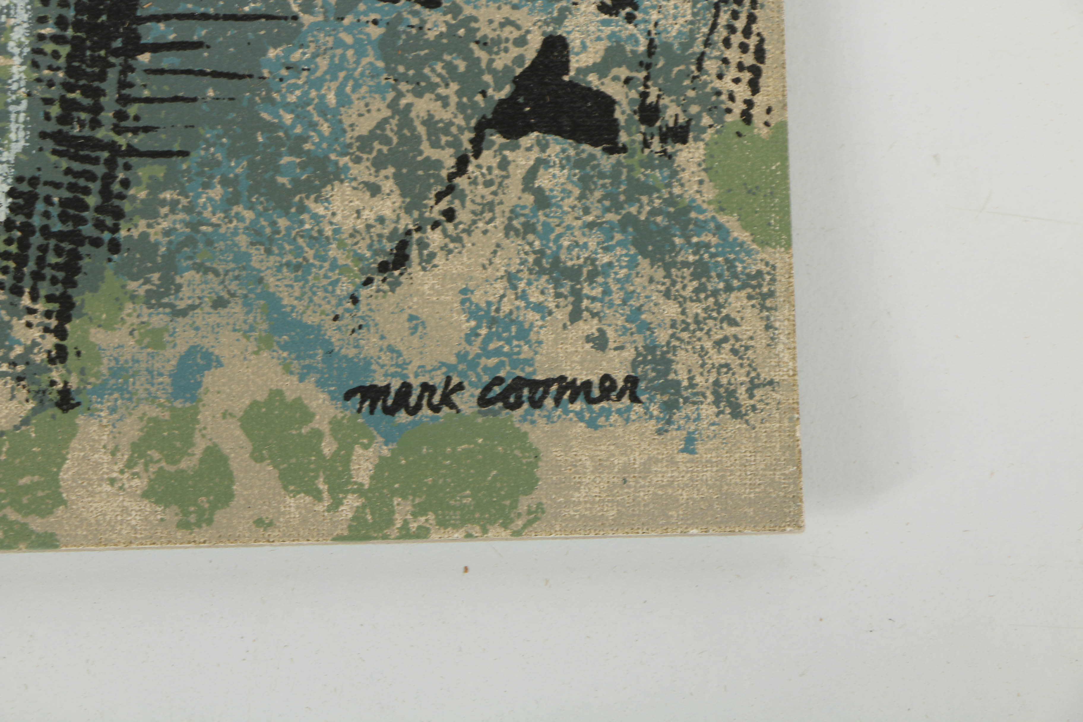 Collection of Mark Coomer Serigraphs on Boards of Genre Scenes