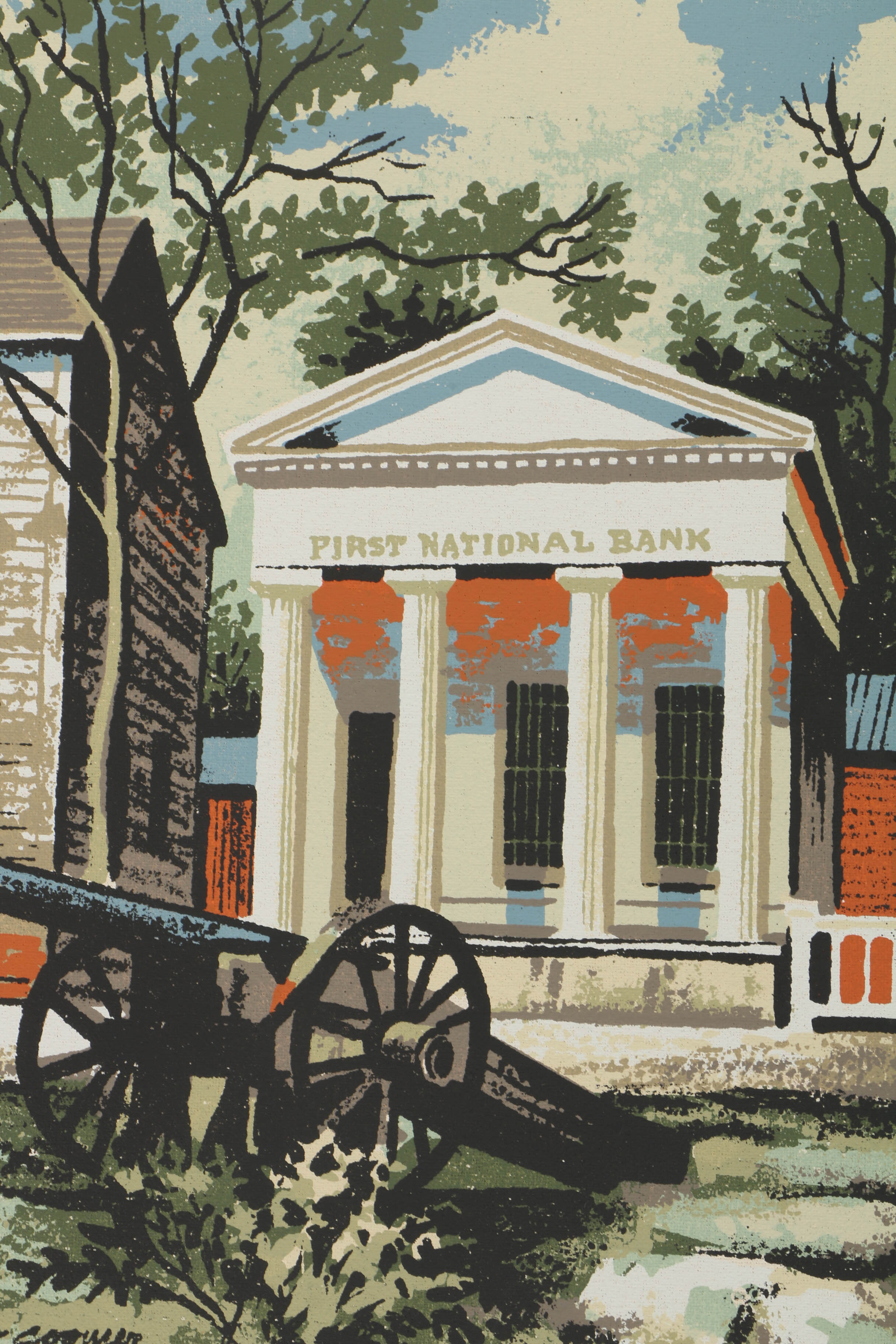 Collection of Mark Coomer Limited Edition Serigraphs on Board Street Scenes