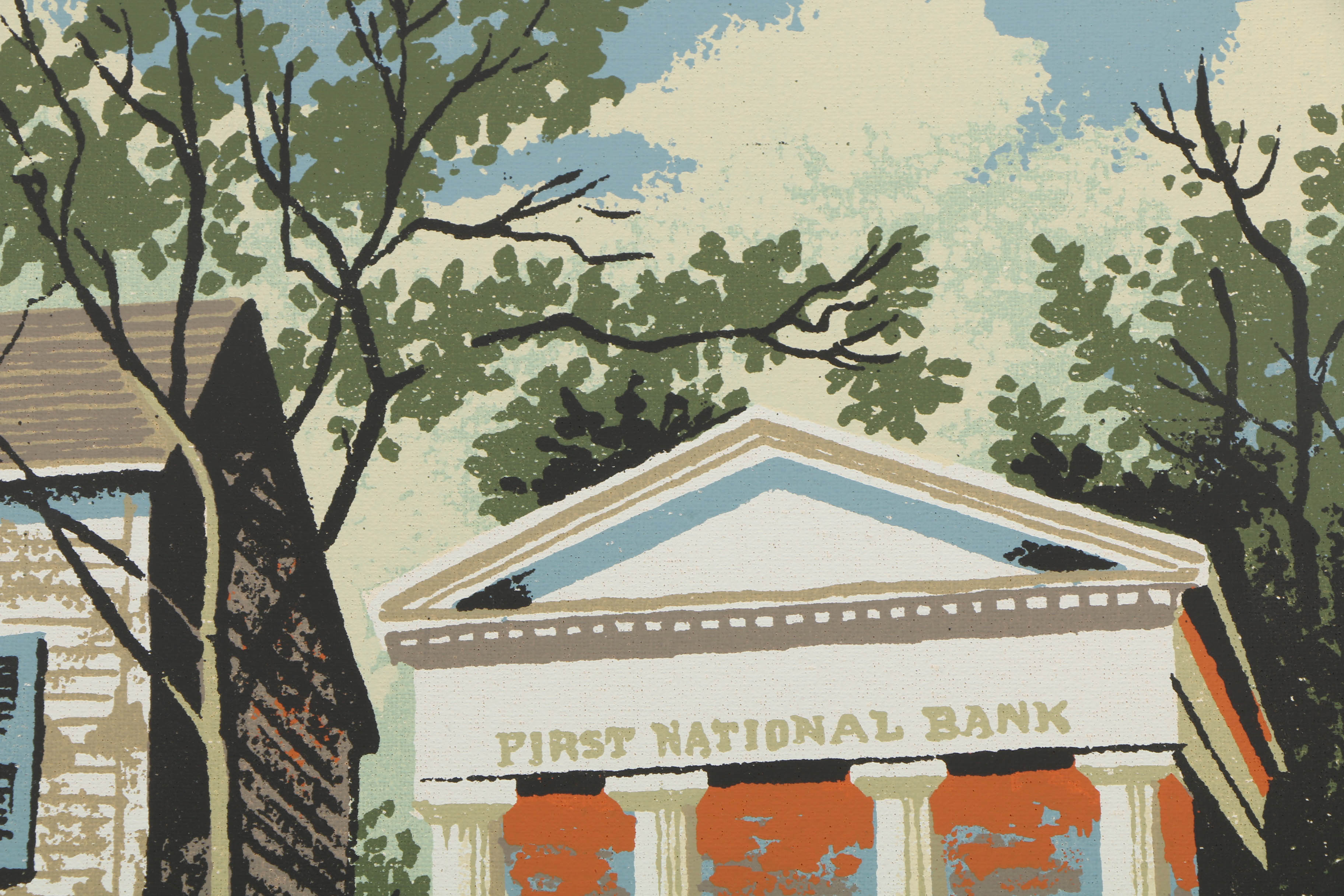 Collection of Mark Coomer Limited Edition Serigraphs on Board Street Scenes