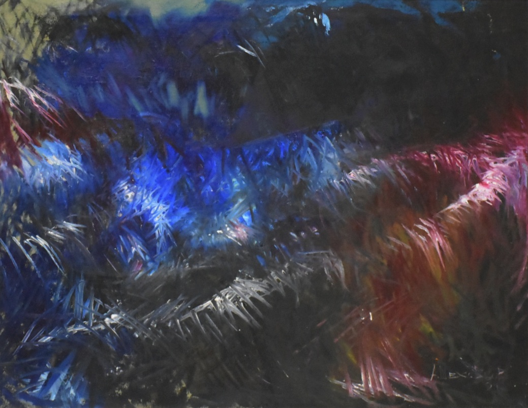 PRIORITY-Alexander Shekhovtsov Oil Painting on Canvas "Thickets"