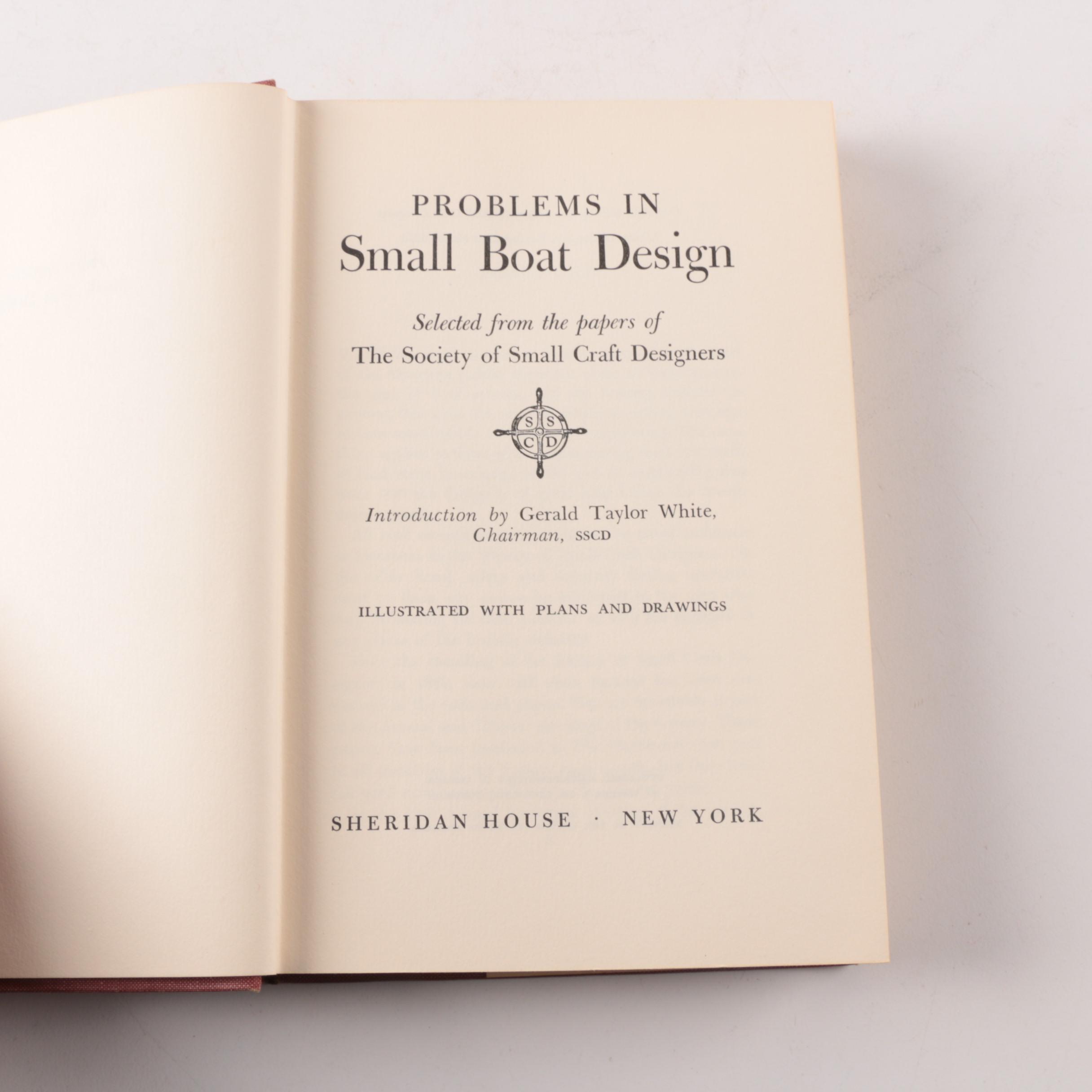 Assorted Hardcover Nautical Books