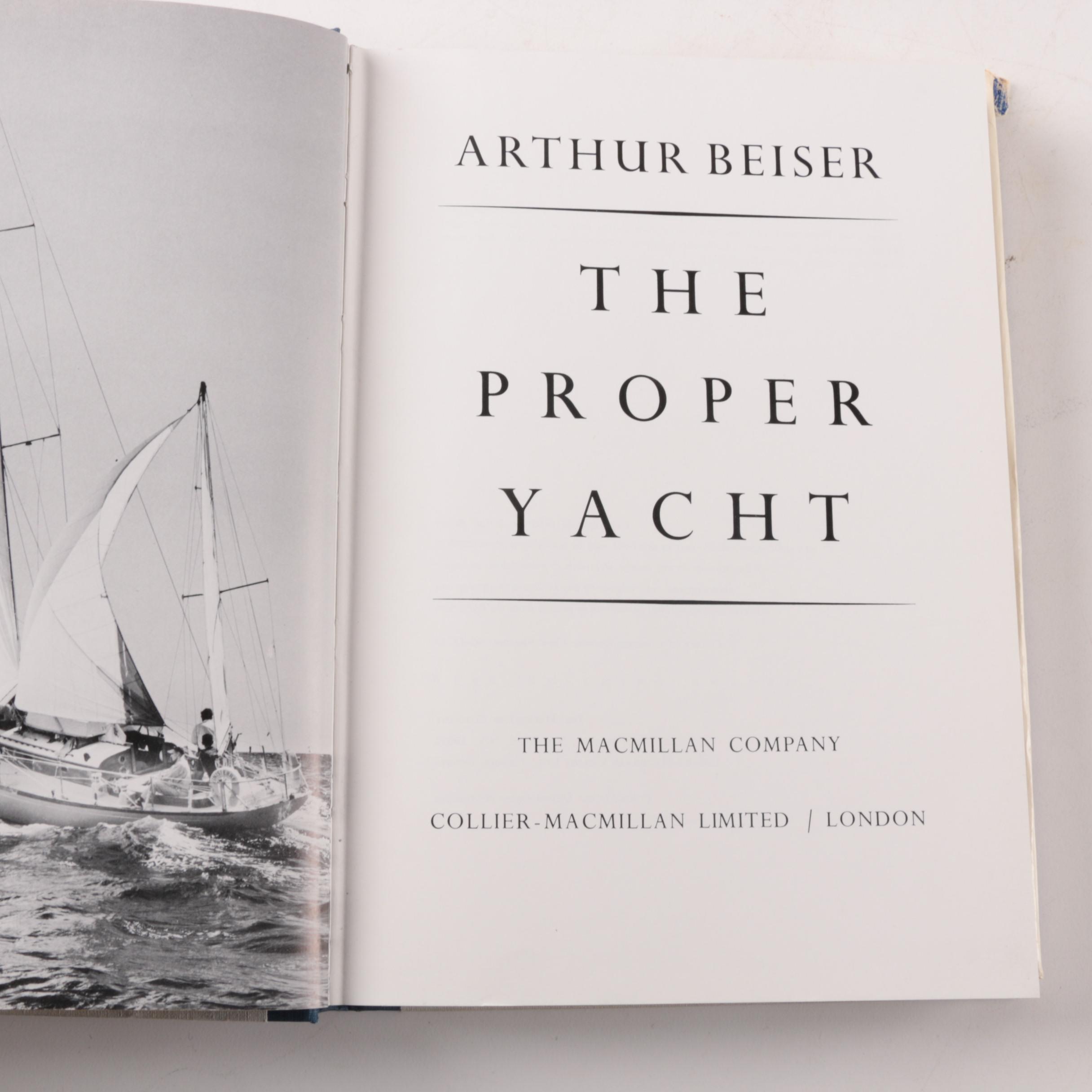 Assorted Hardcover Nautical Books