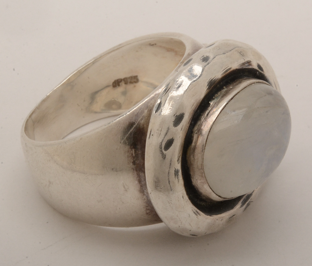 Sterling Silver Labradorite Ring with a Toe Ring