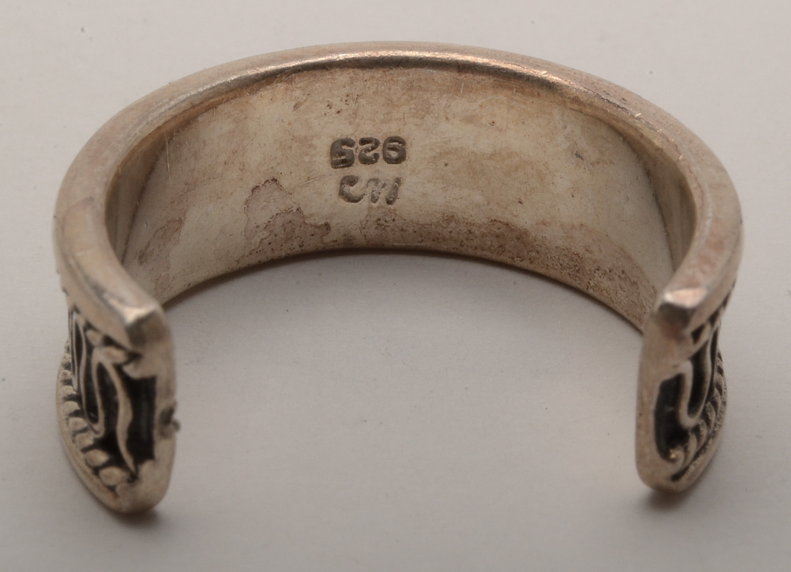 Sterling Silver Labradorite Ring with a Toe Ring