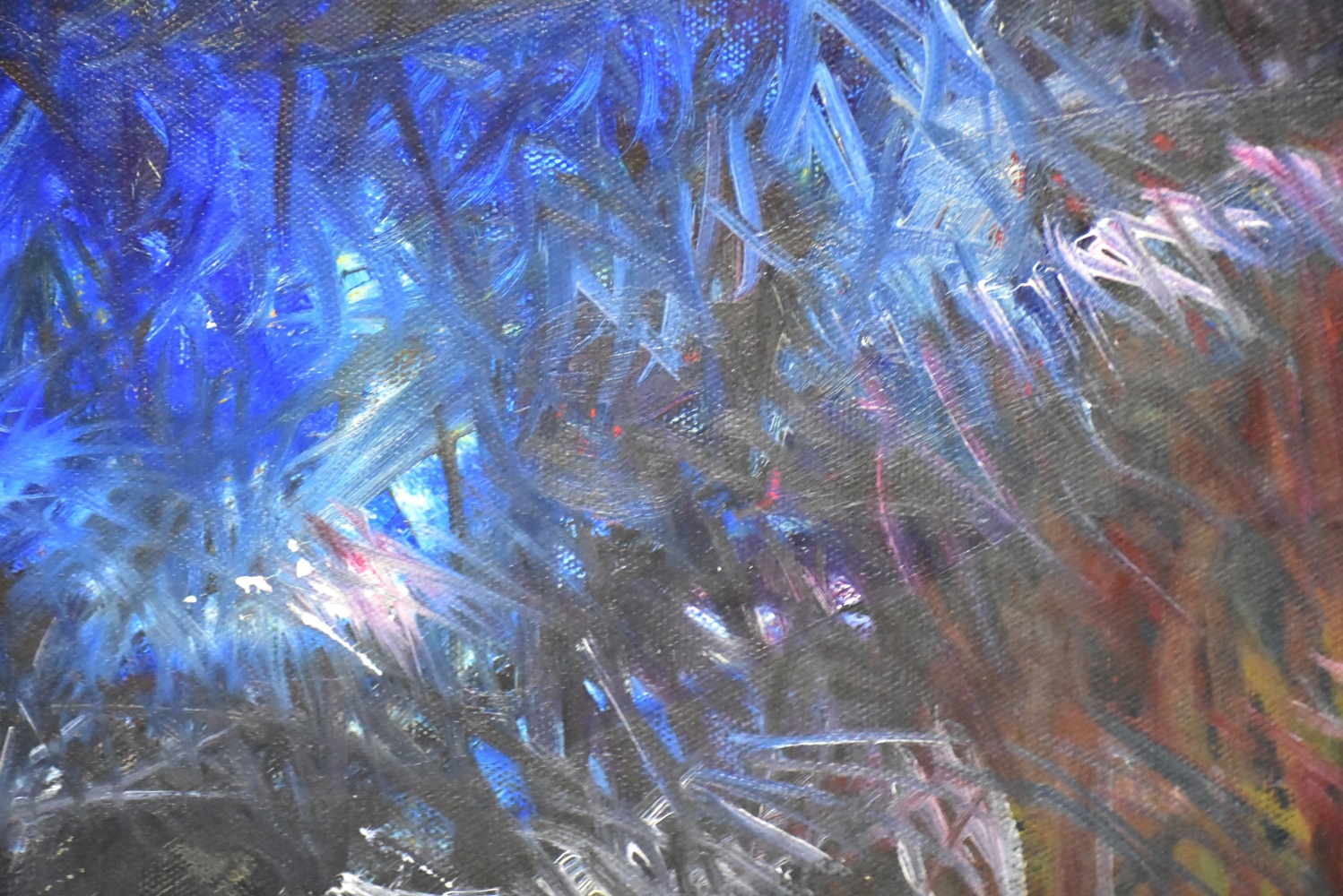 PRIORITY-Alexander Shekhovtsov Oil Painting on Canvas "Thickets"