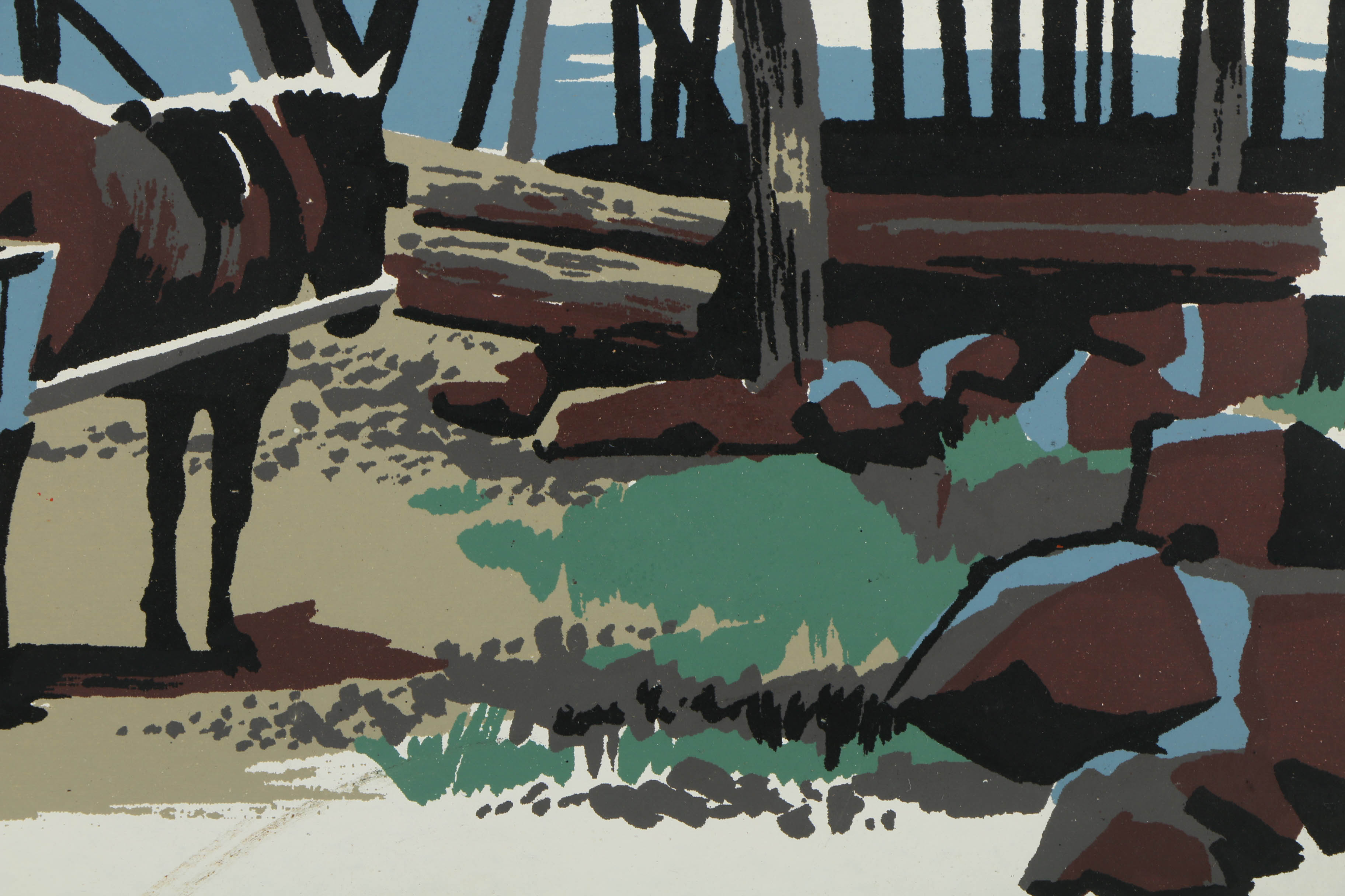 Assortment of Mark Coomer Limited Edition Serigraphs on Board of Landscapes