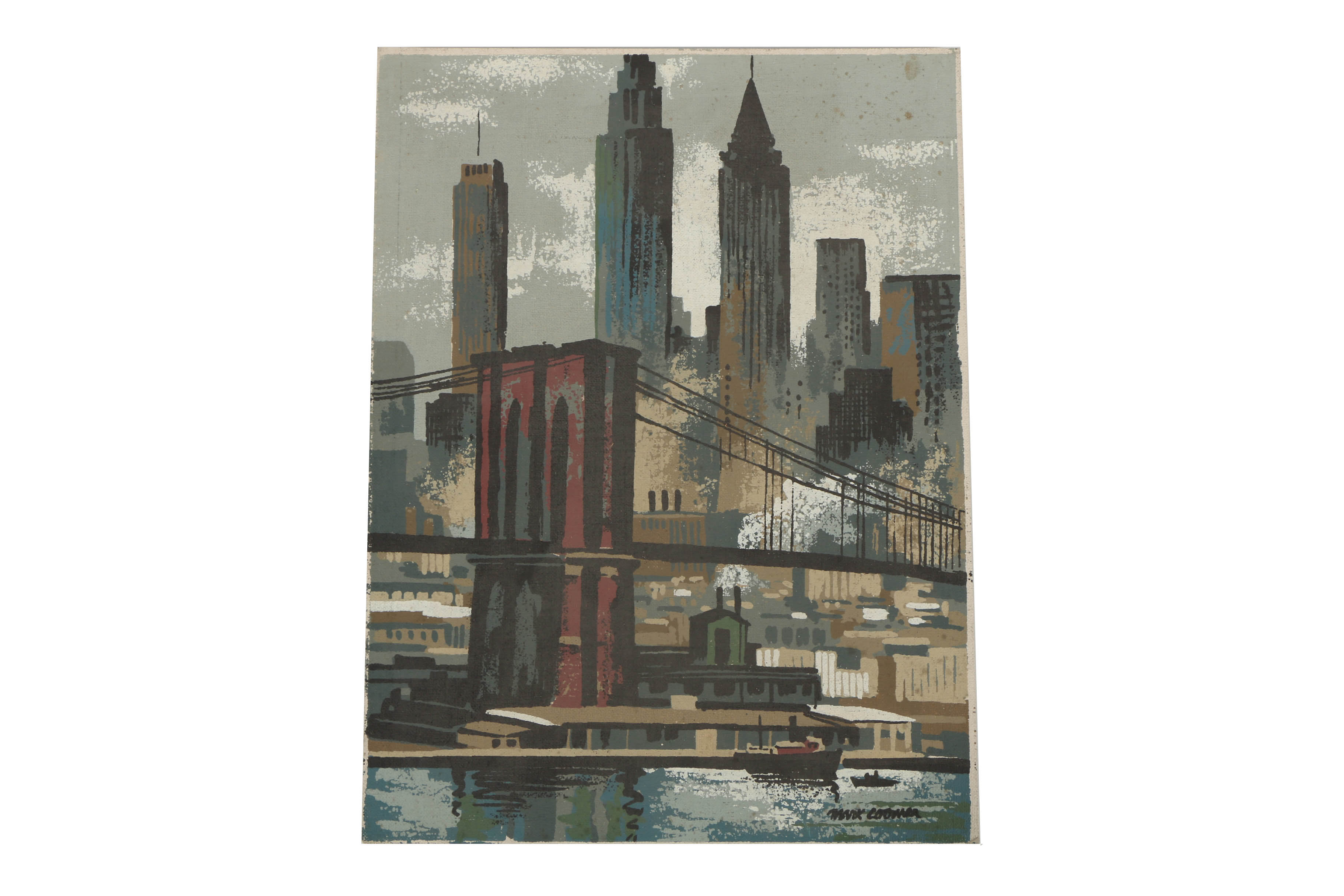 Assortment of Mark Coomer Limited Edition Serigraphs on Board of Landscapes