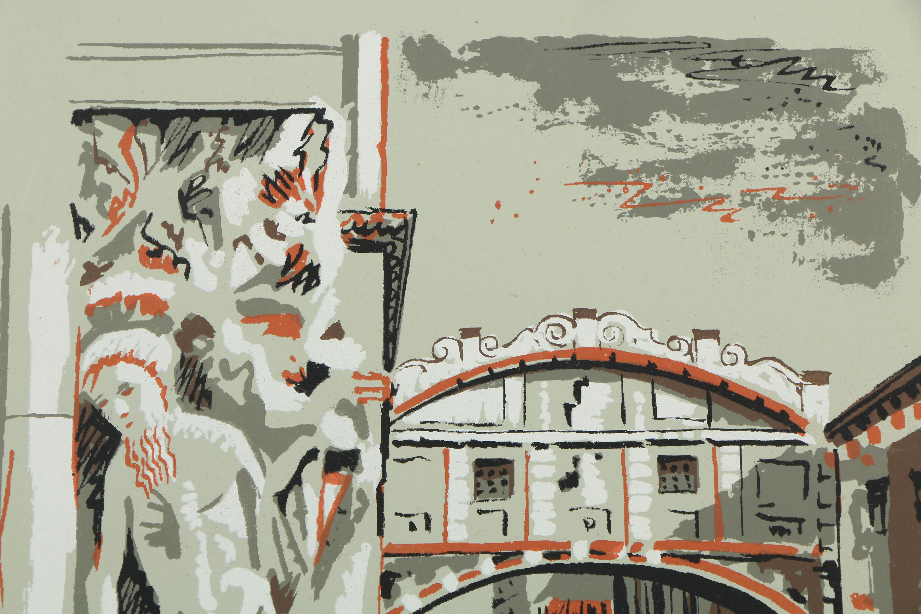 Collection of Mark Coomer Serigraphs on Boards of Genre Scenes