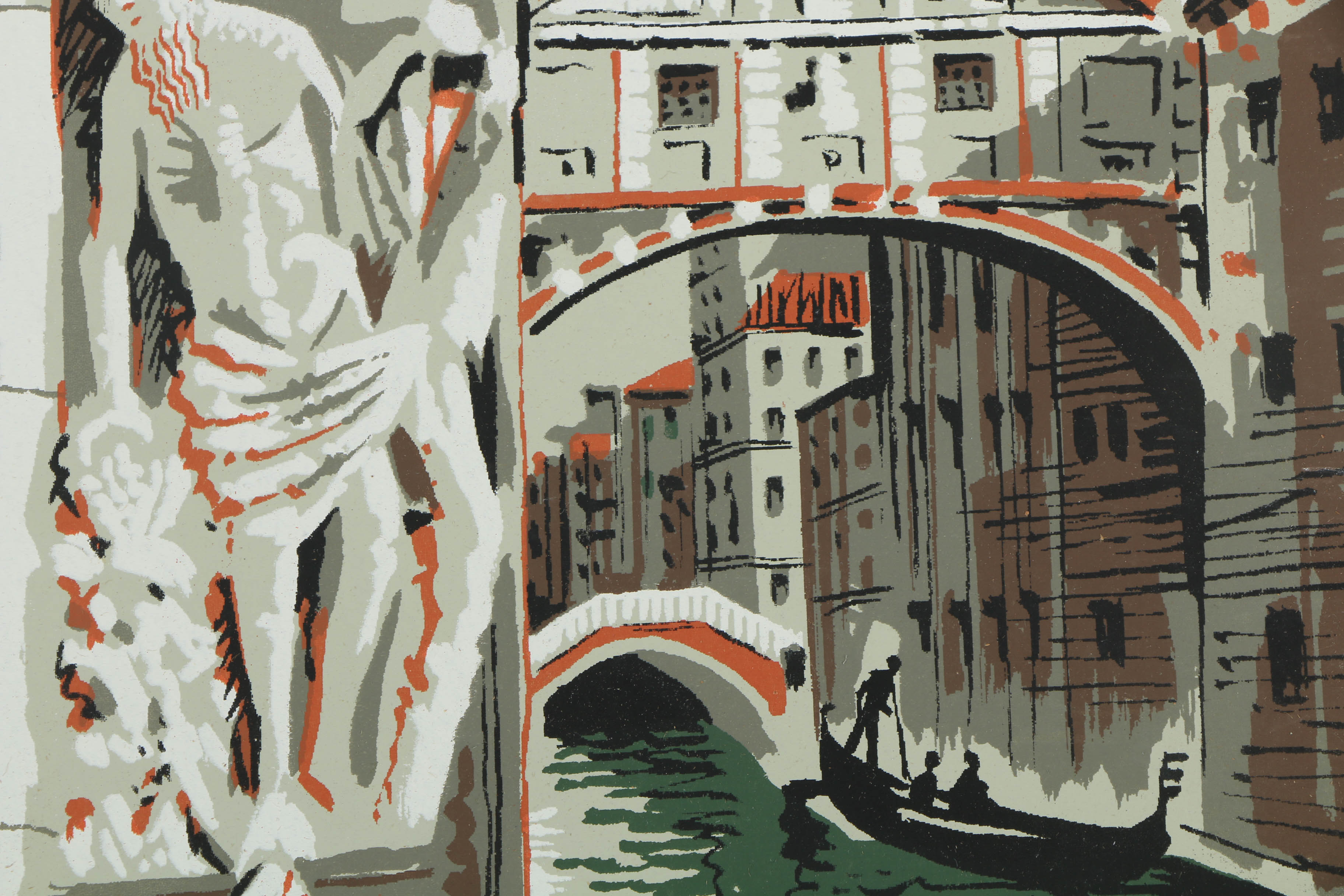 Collection of Mark Coomer Serigraphs on Boards of Genre Scenes