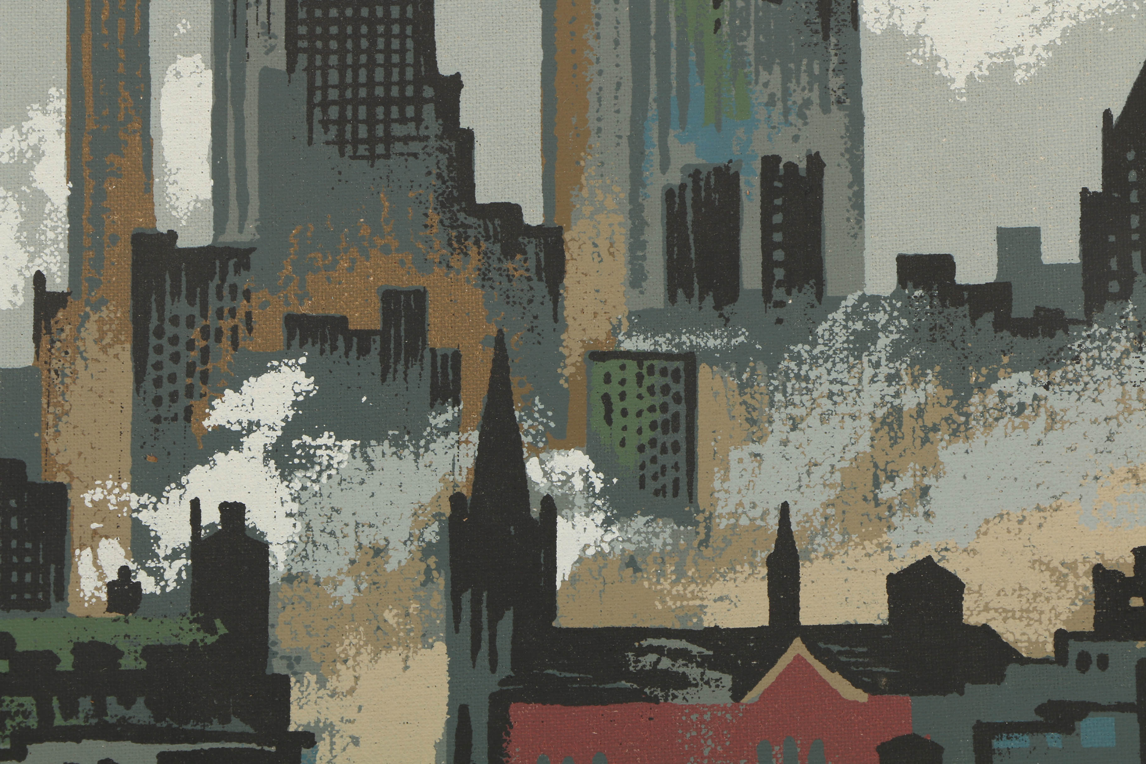 Collection of Mark Coomer Serigraphs on Boards of Genre Scenes