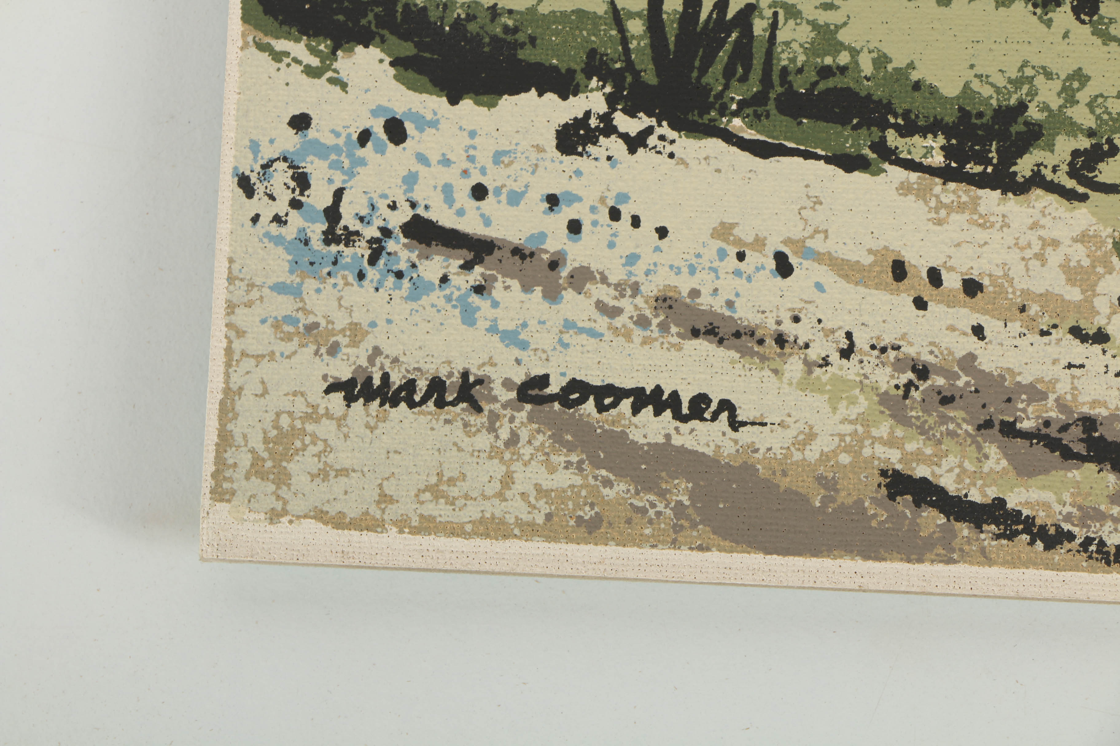Collection of Mark Coomer Serigraphs on Boards of Genre Scenes