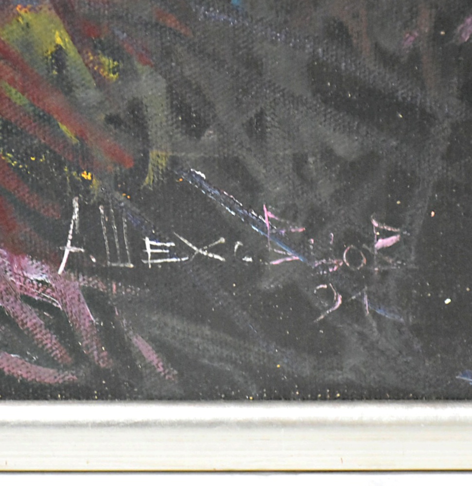 PRIORITY-Alexander Shekhovtsov Oil Painting on Canvas "Thickets"