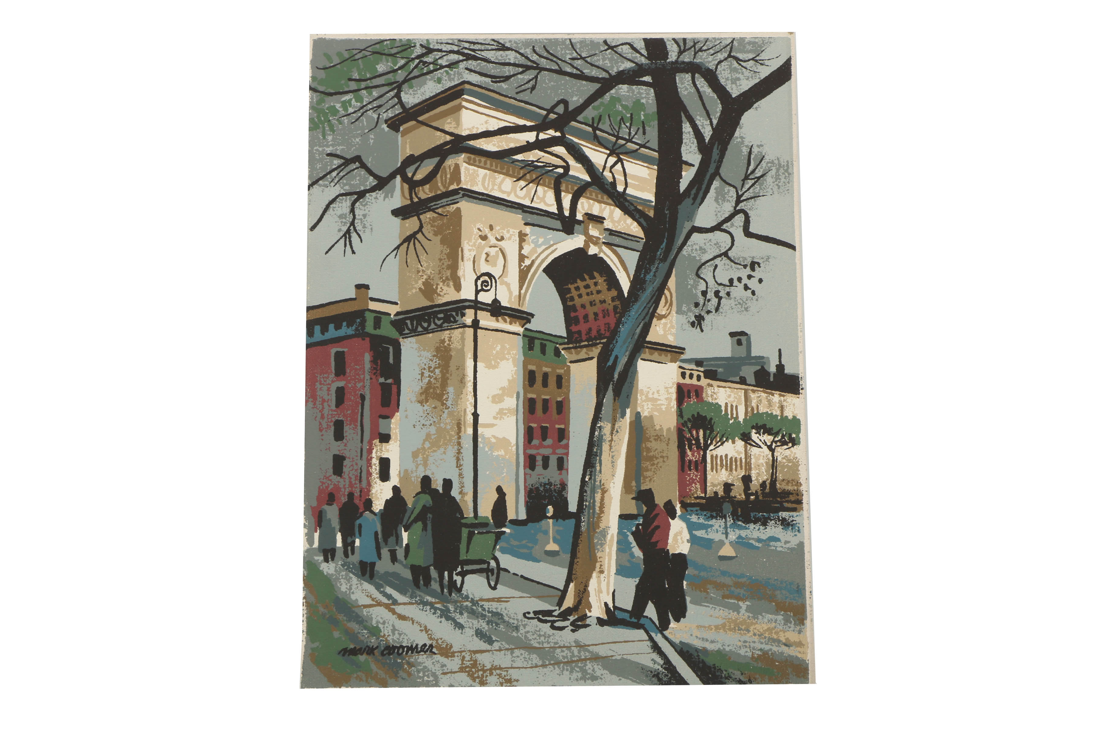 Assortment of Mark Commer Serigraphs on Board