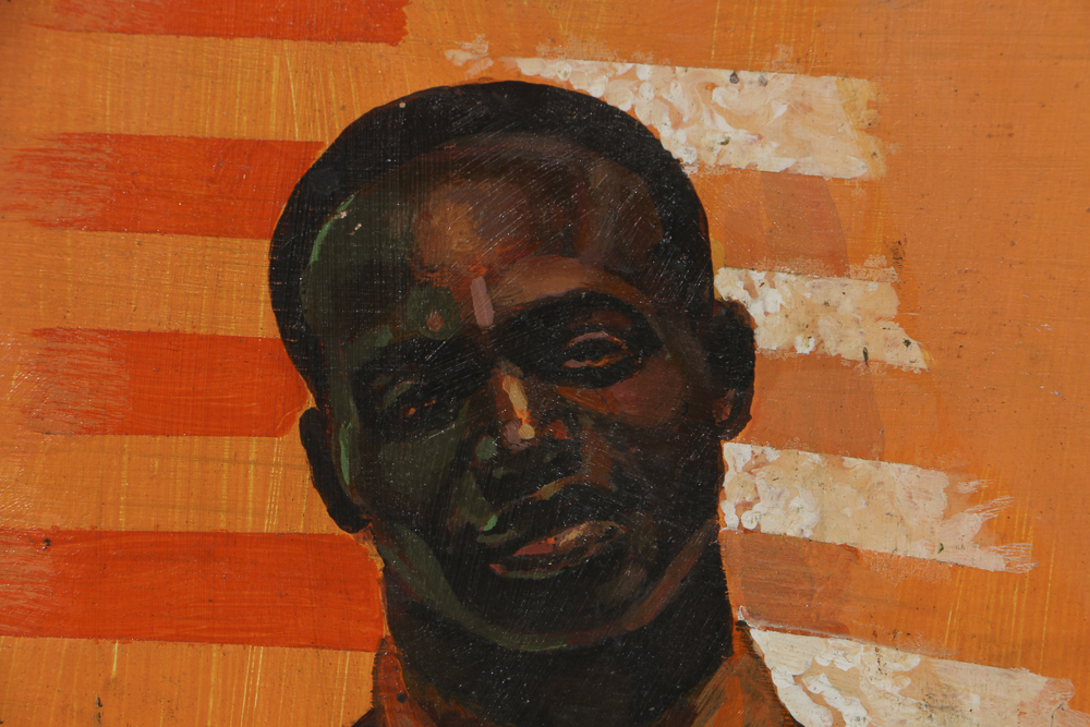 George Gist Oil Painting on Plywood