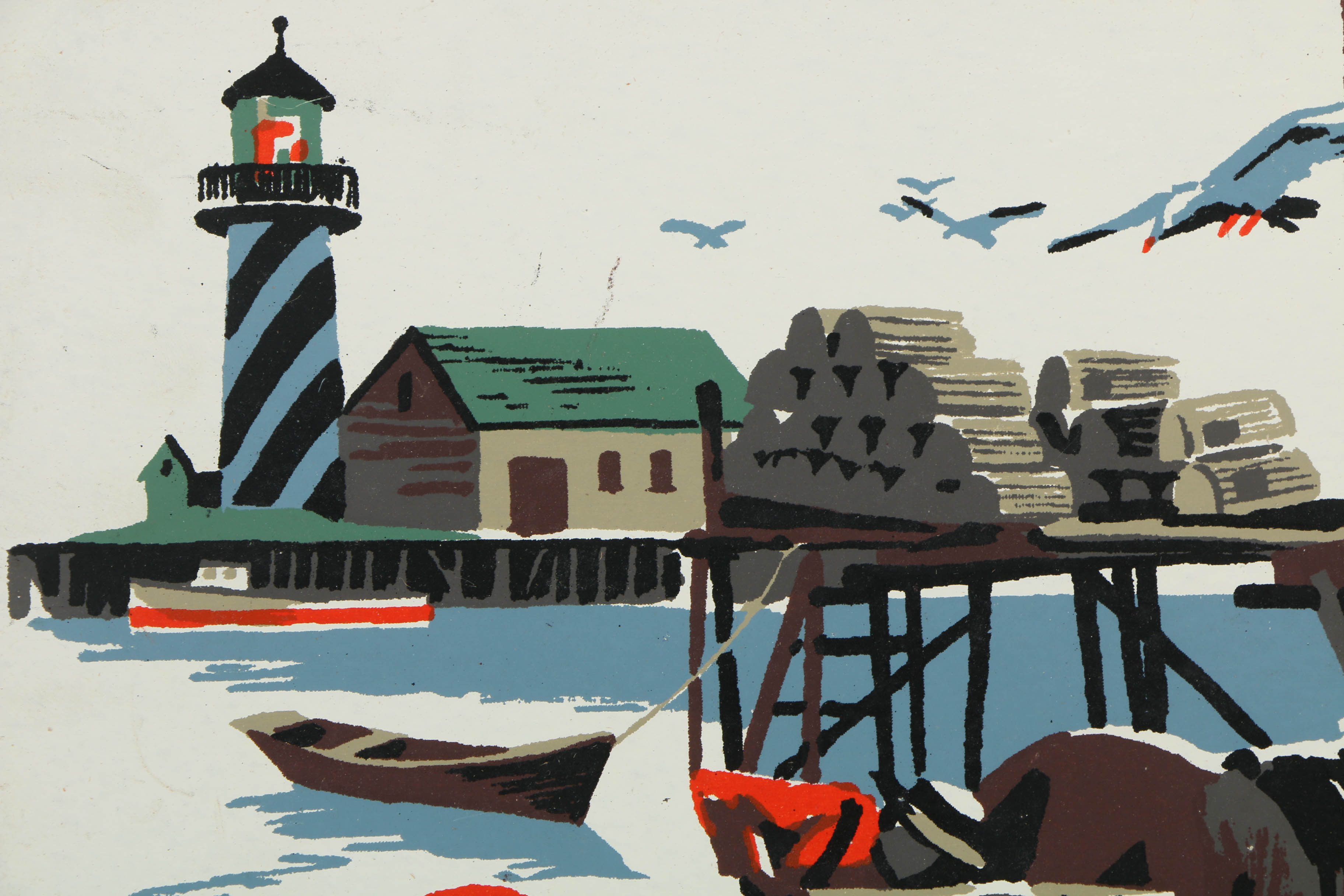 Collection of Mark Commer Serigraphs on Board