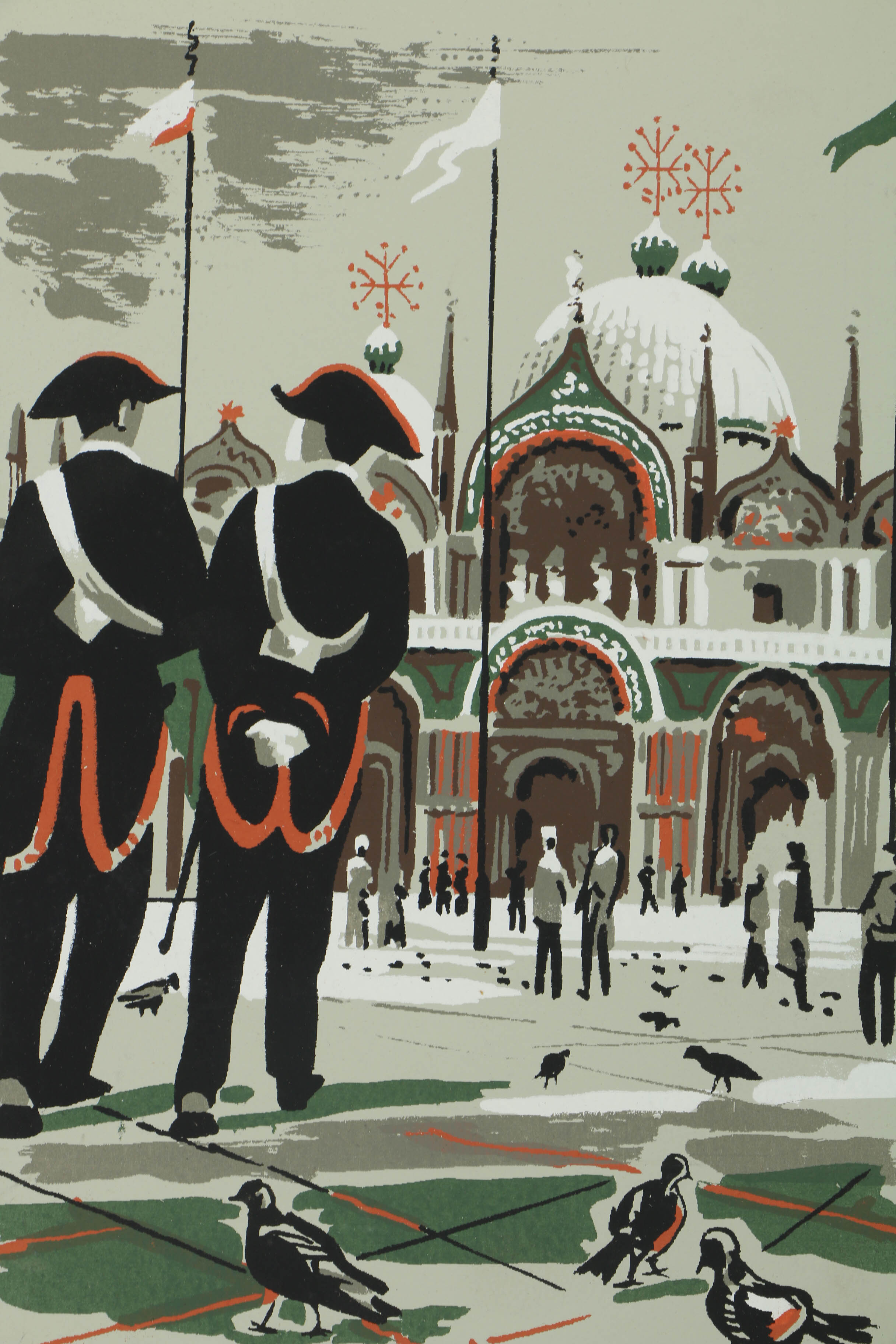 Collection of Mark Commer Serigraphs on Board