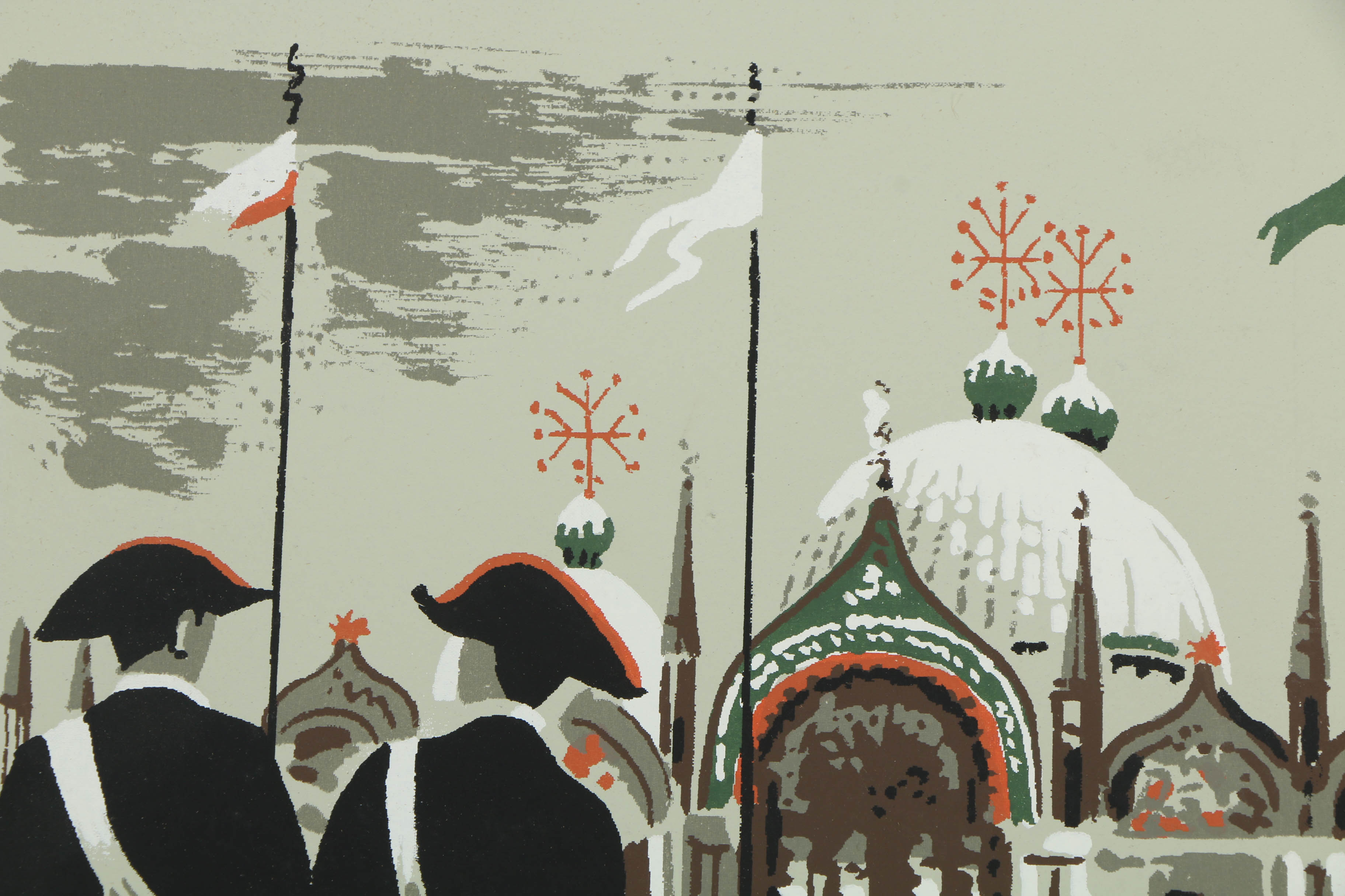 Collection of Mark Commer Serigraphs on Board