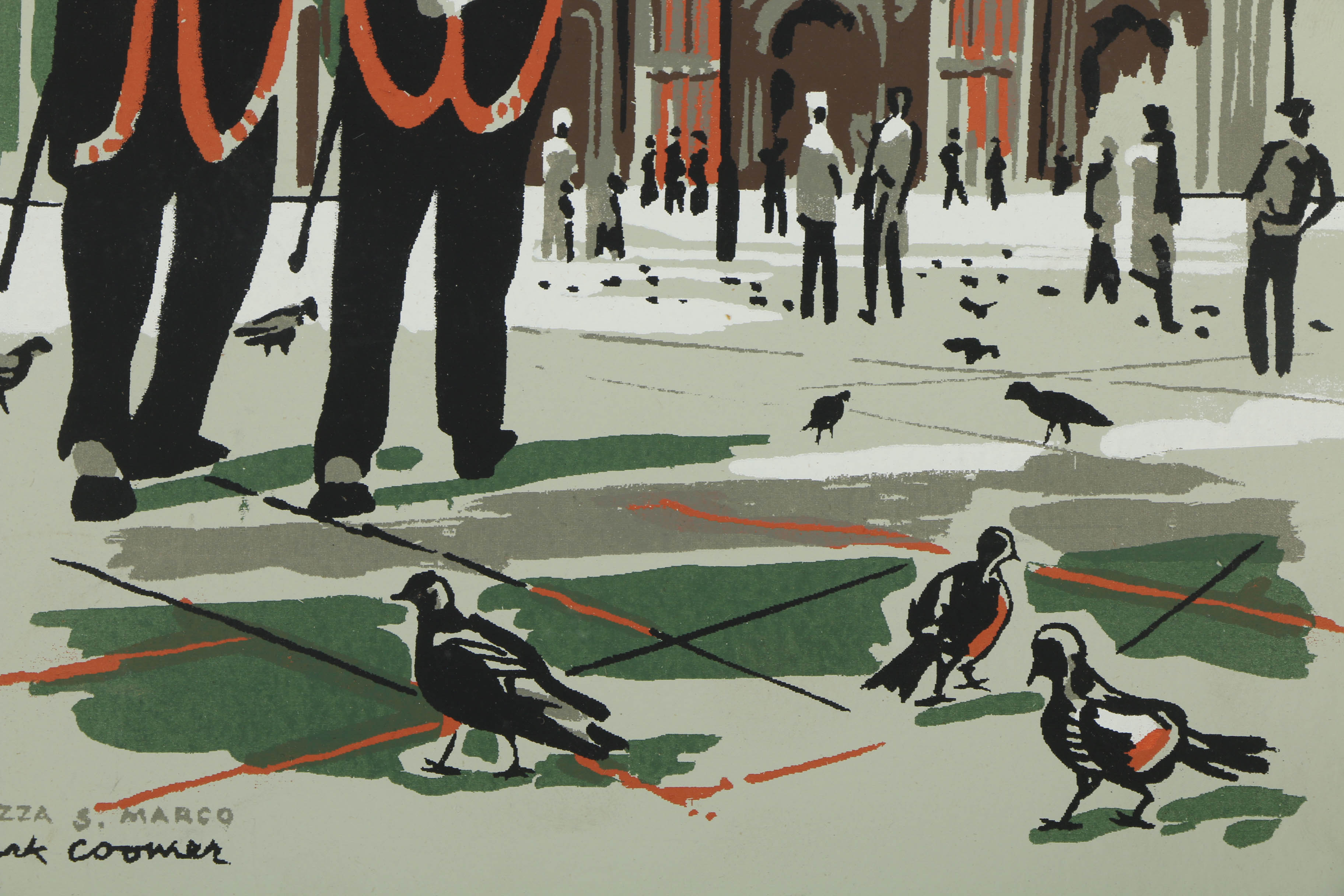 Collection of Mark Commer Serigraphs on Board