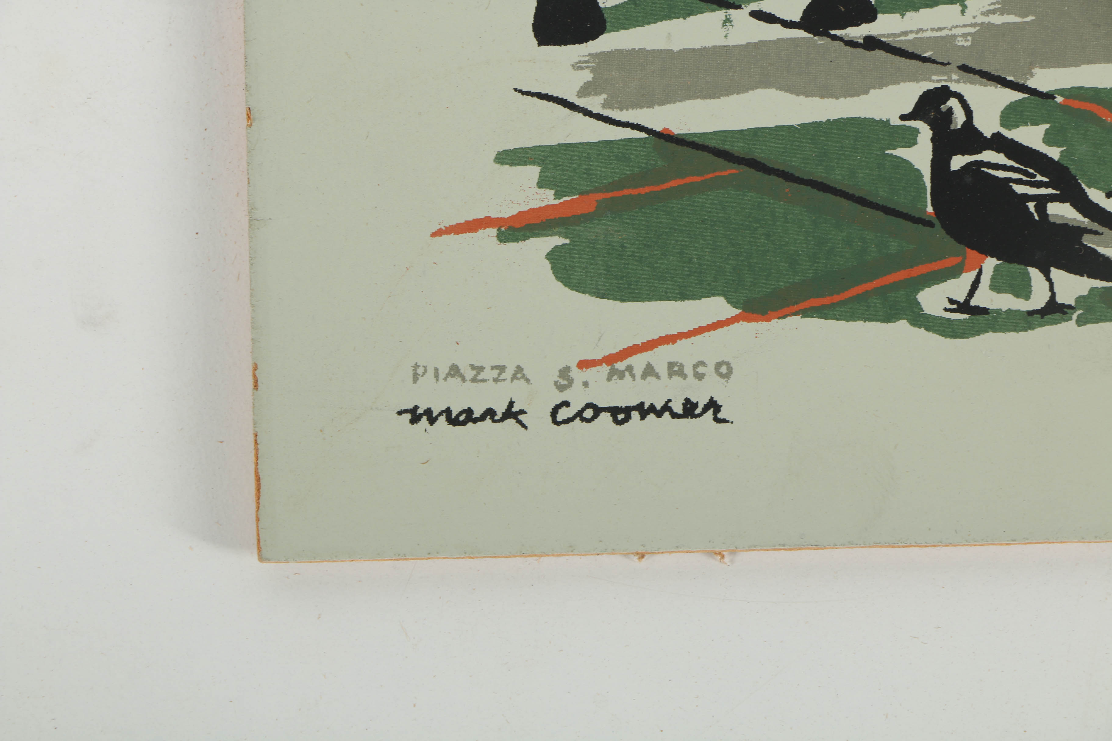 Collection of Mark Commer Serigraphs on Board
