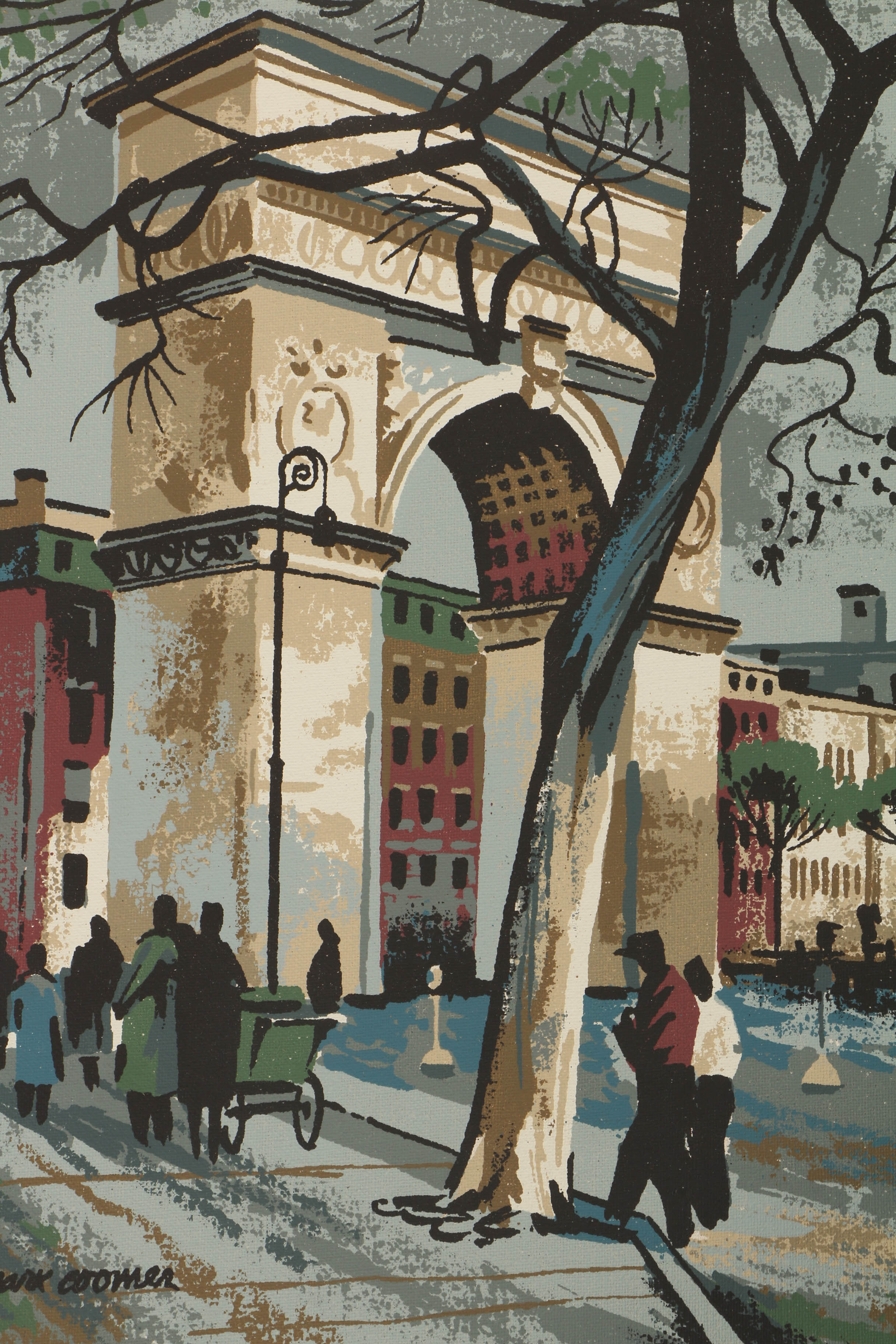 Collection of Mark Commer Serigraphs on Board