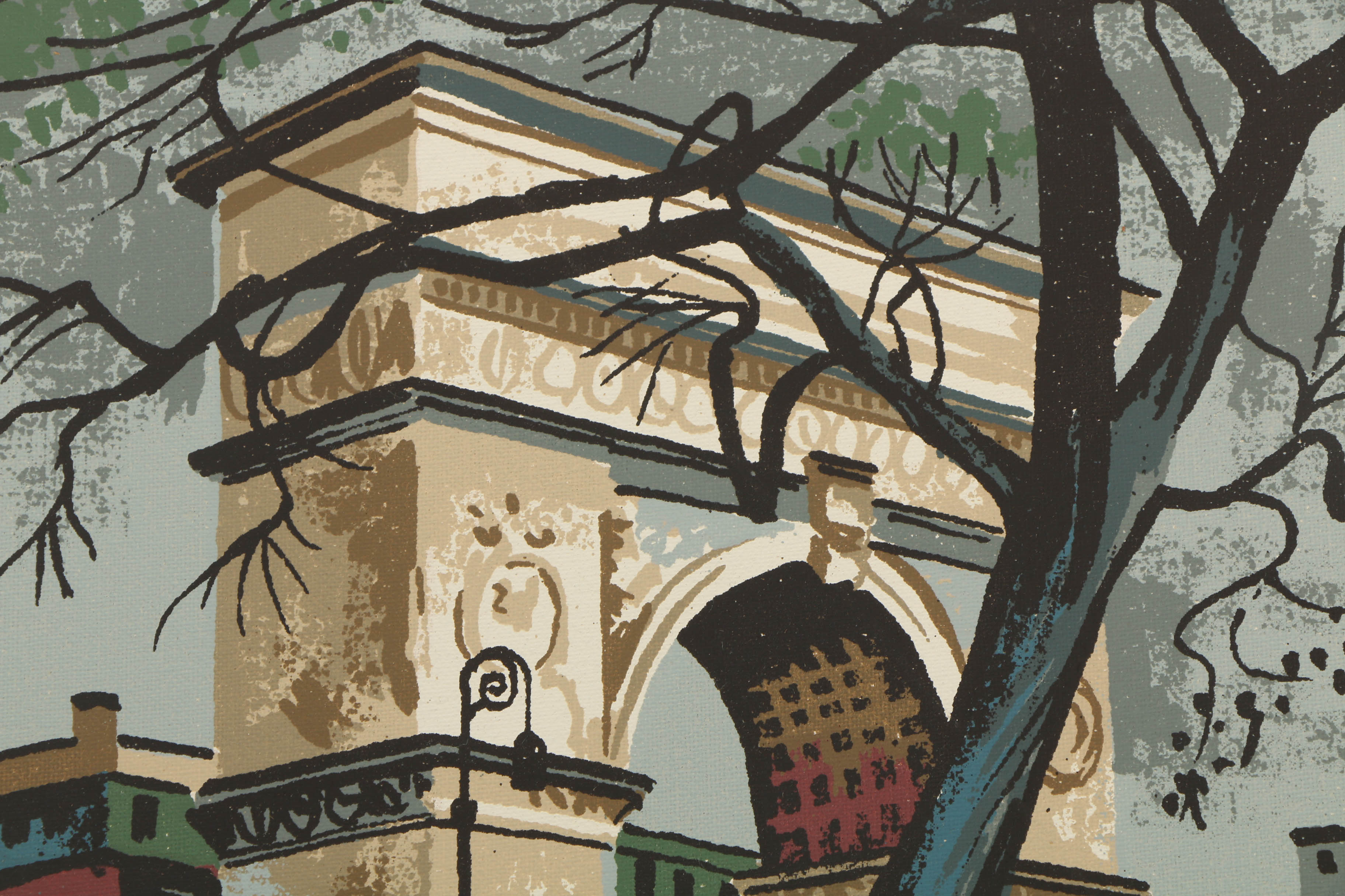 Collection of Mark Commer Serigraphs on Board