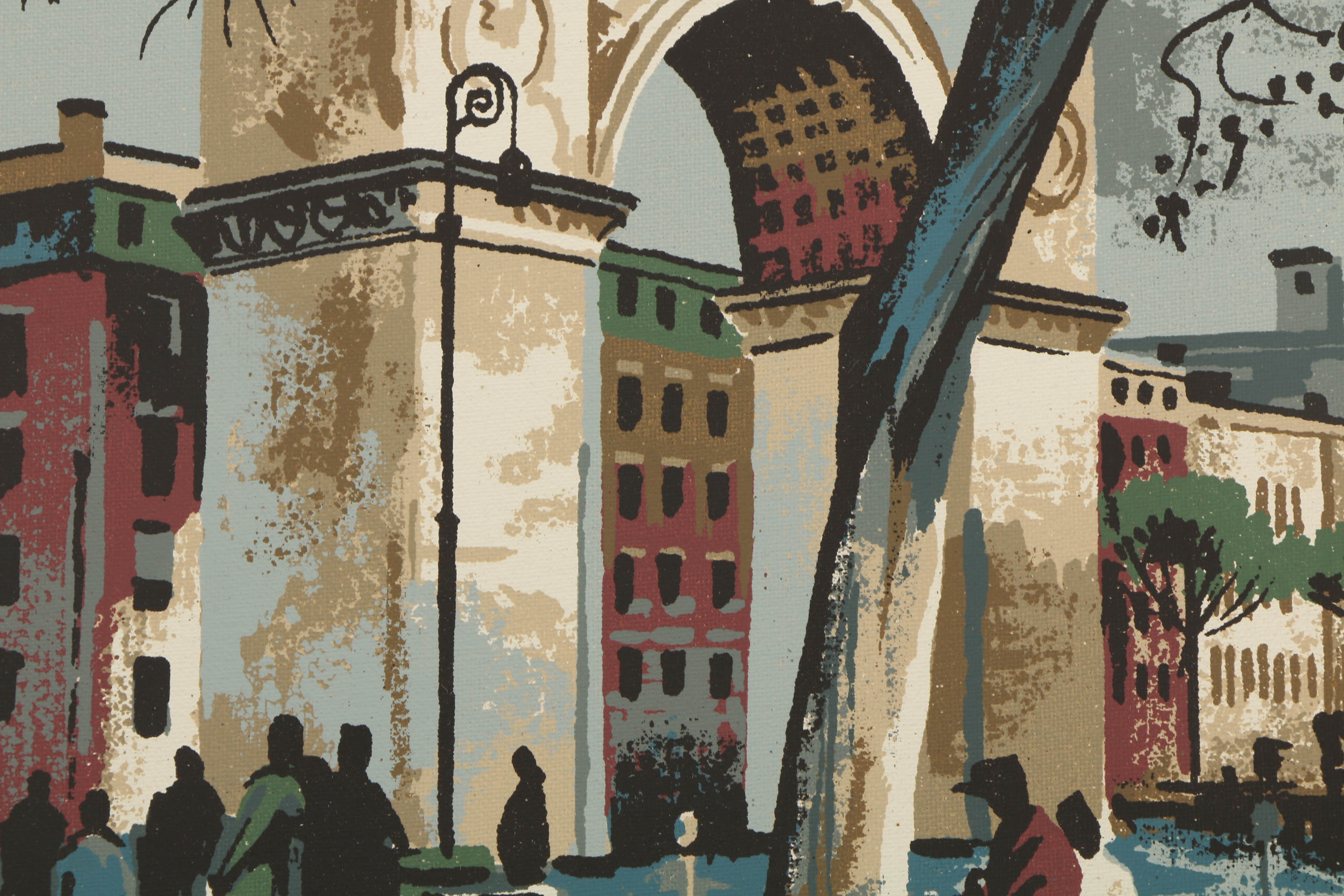 Collection of Mark Commer Serigraphs on Board