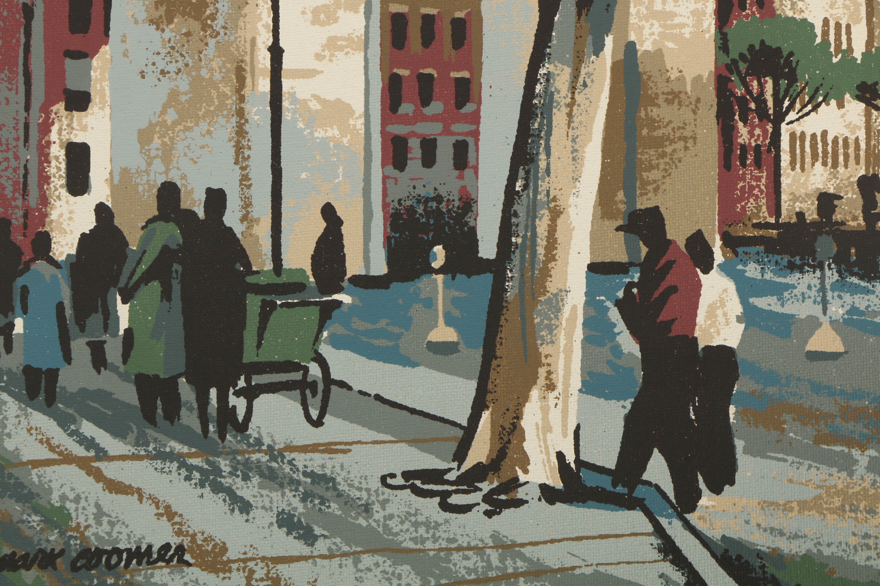 Collection of Mark Commer Serigraphs on Board