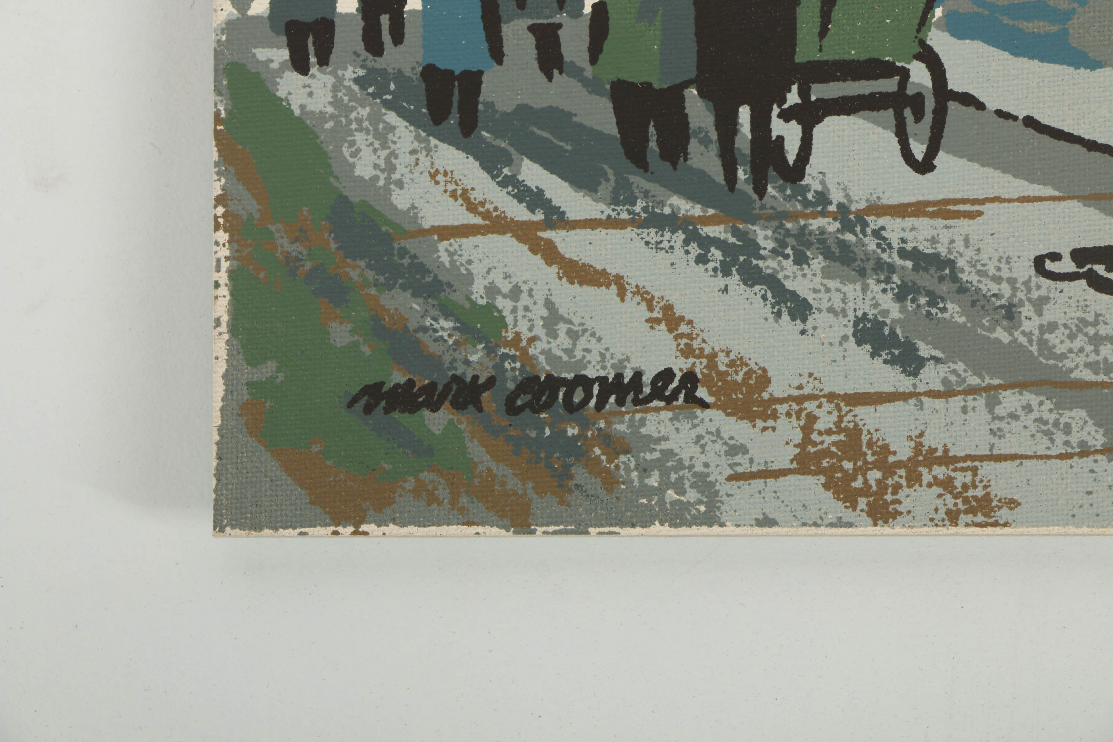 Collection of Mark Commer Serigraphs on Board