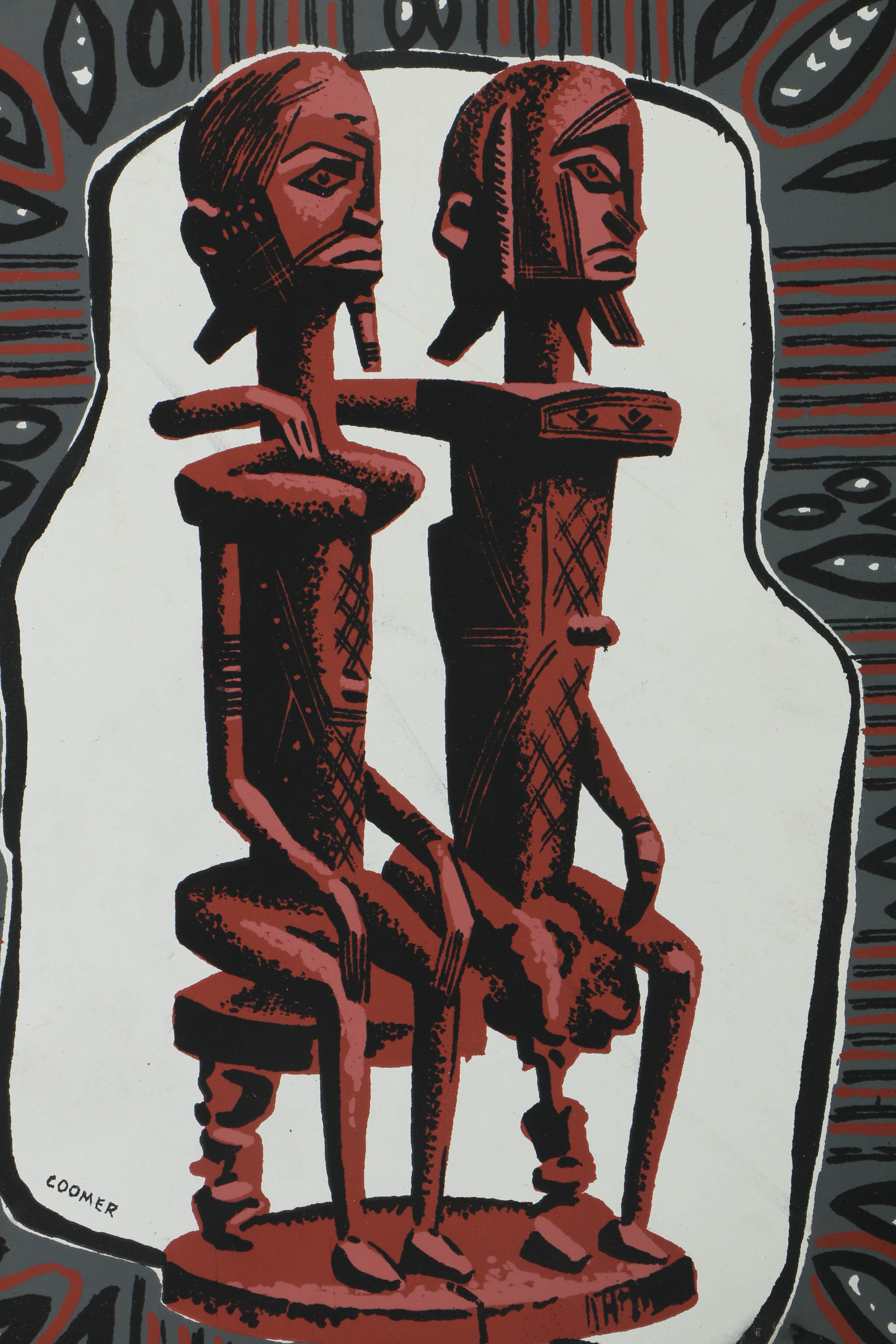 Collection of Mark Commer Serigraphs on Board