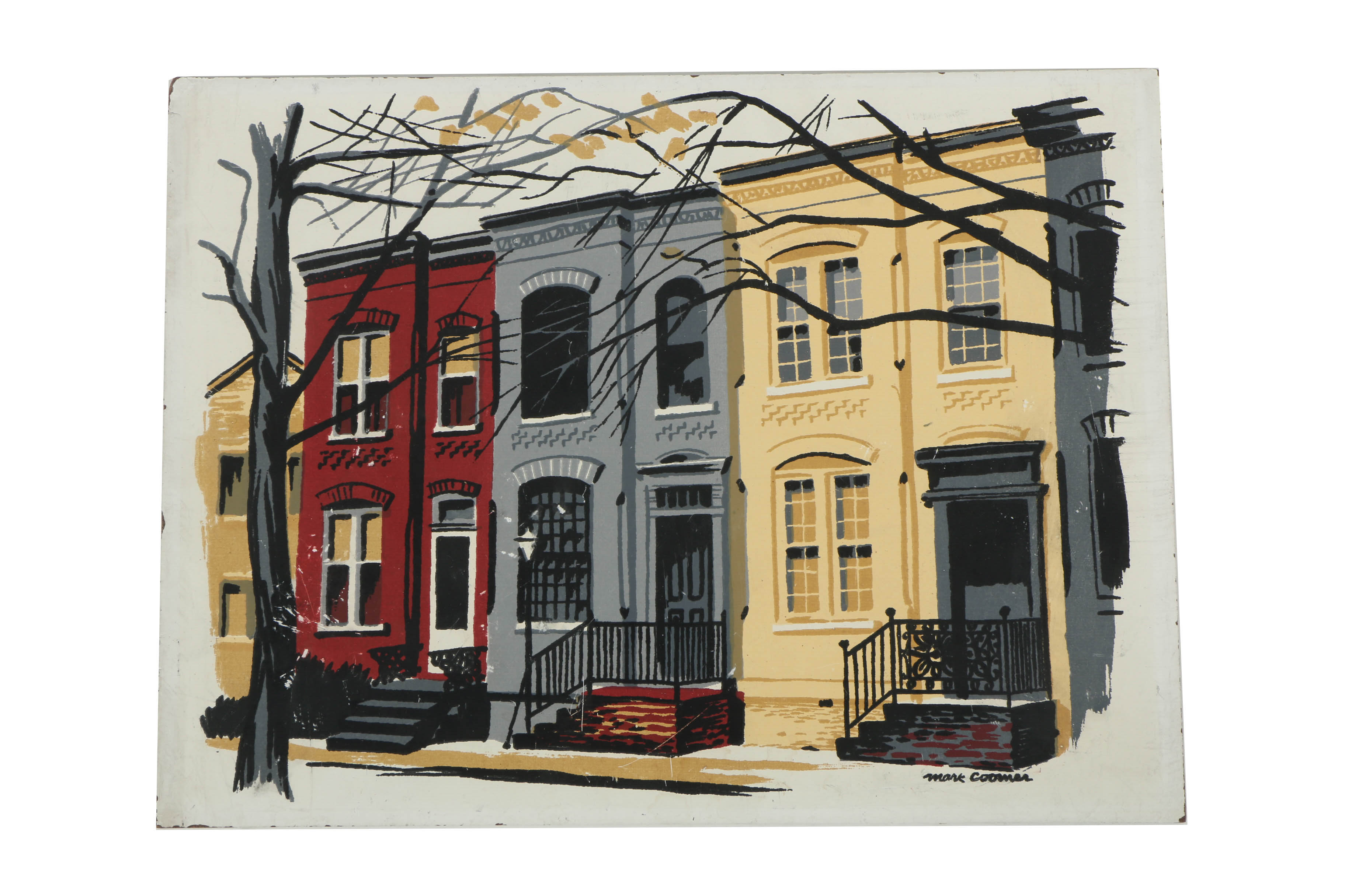 Assortment of Mark Commer Serigraphs on Board