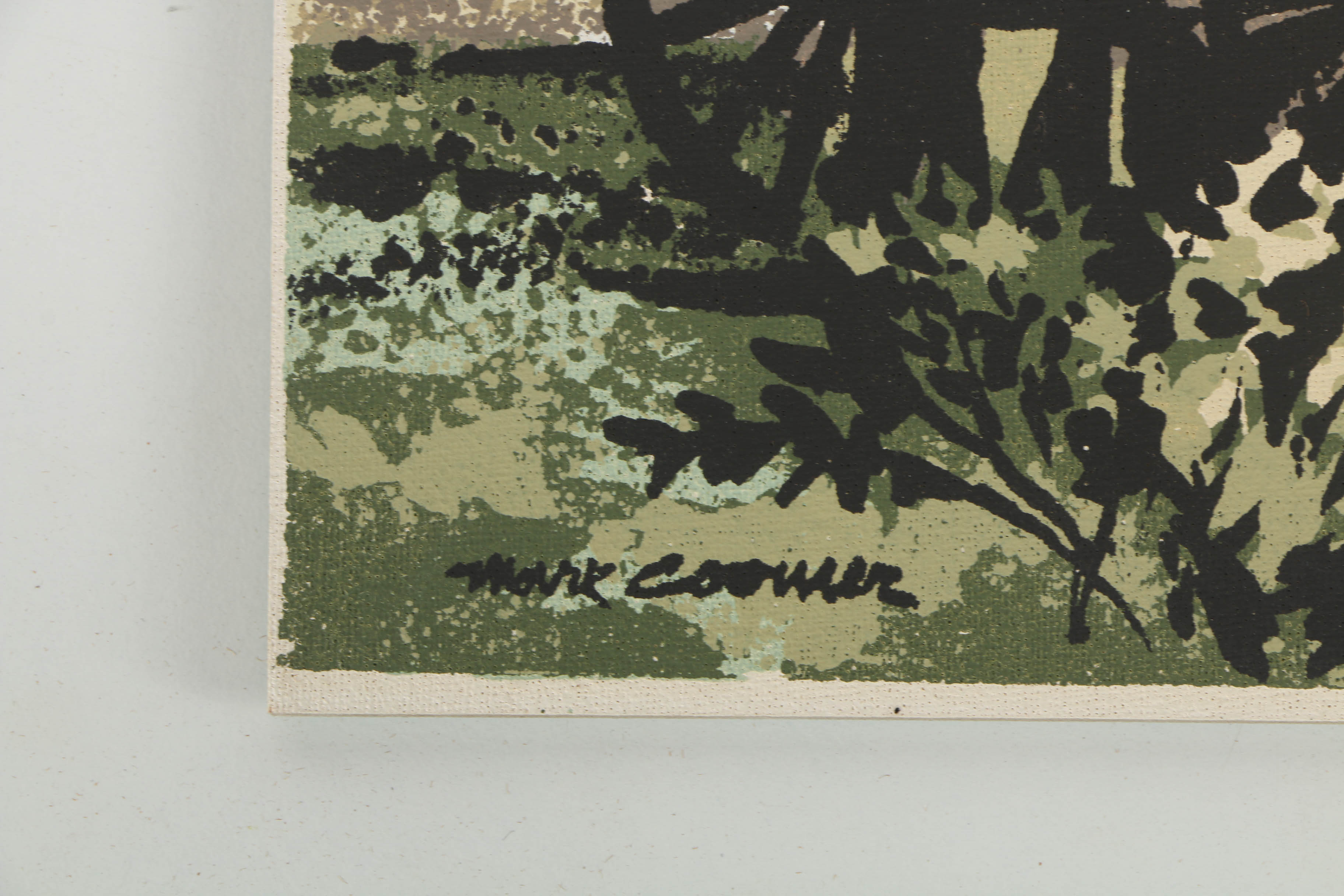 Collection of Mark Coomer Serigraphs on Boards of Architectural Scenes