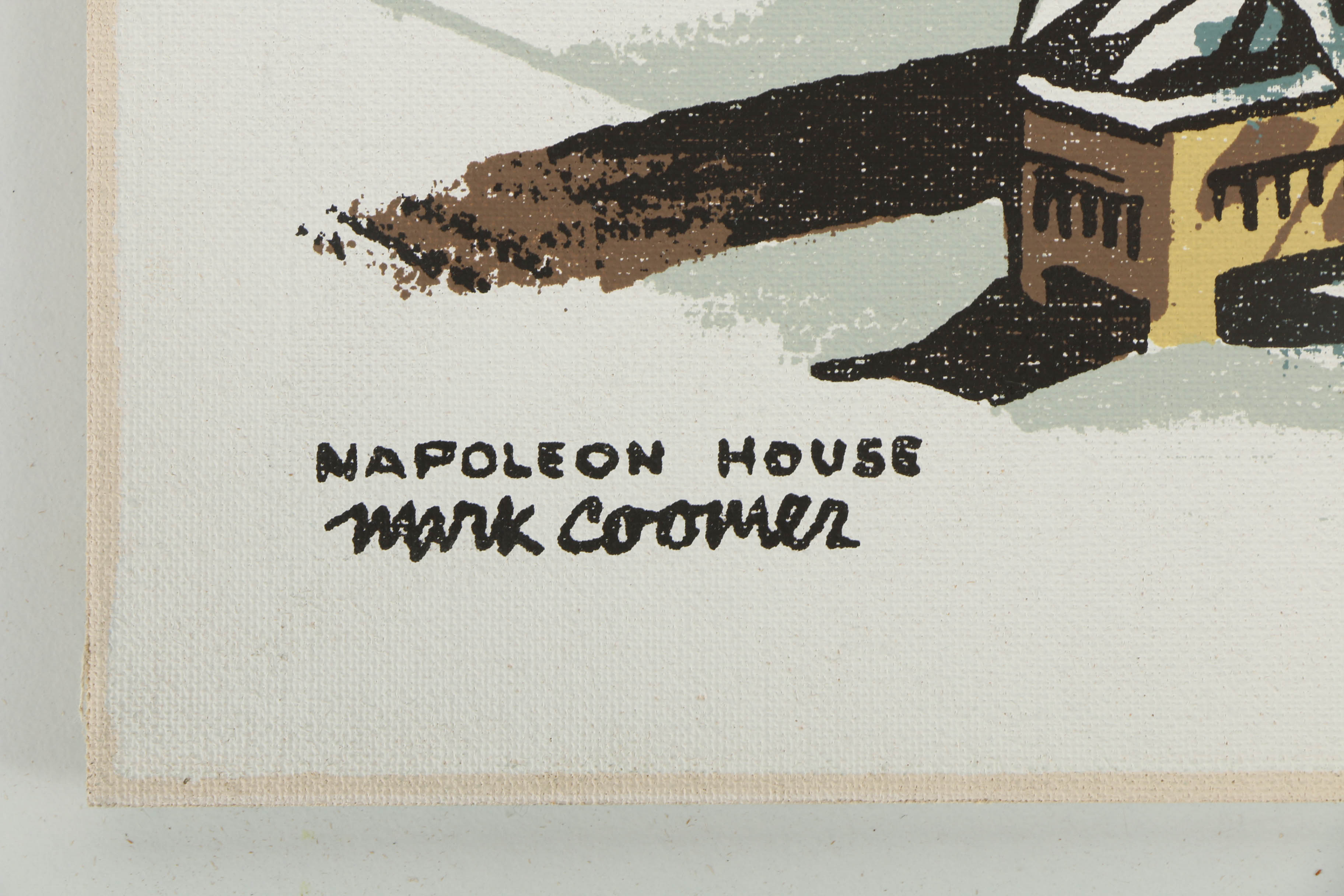 Collection of Mark Coomer Serigraphs on Boards of Architectural Scenes